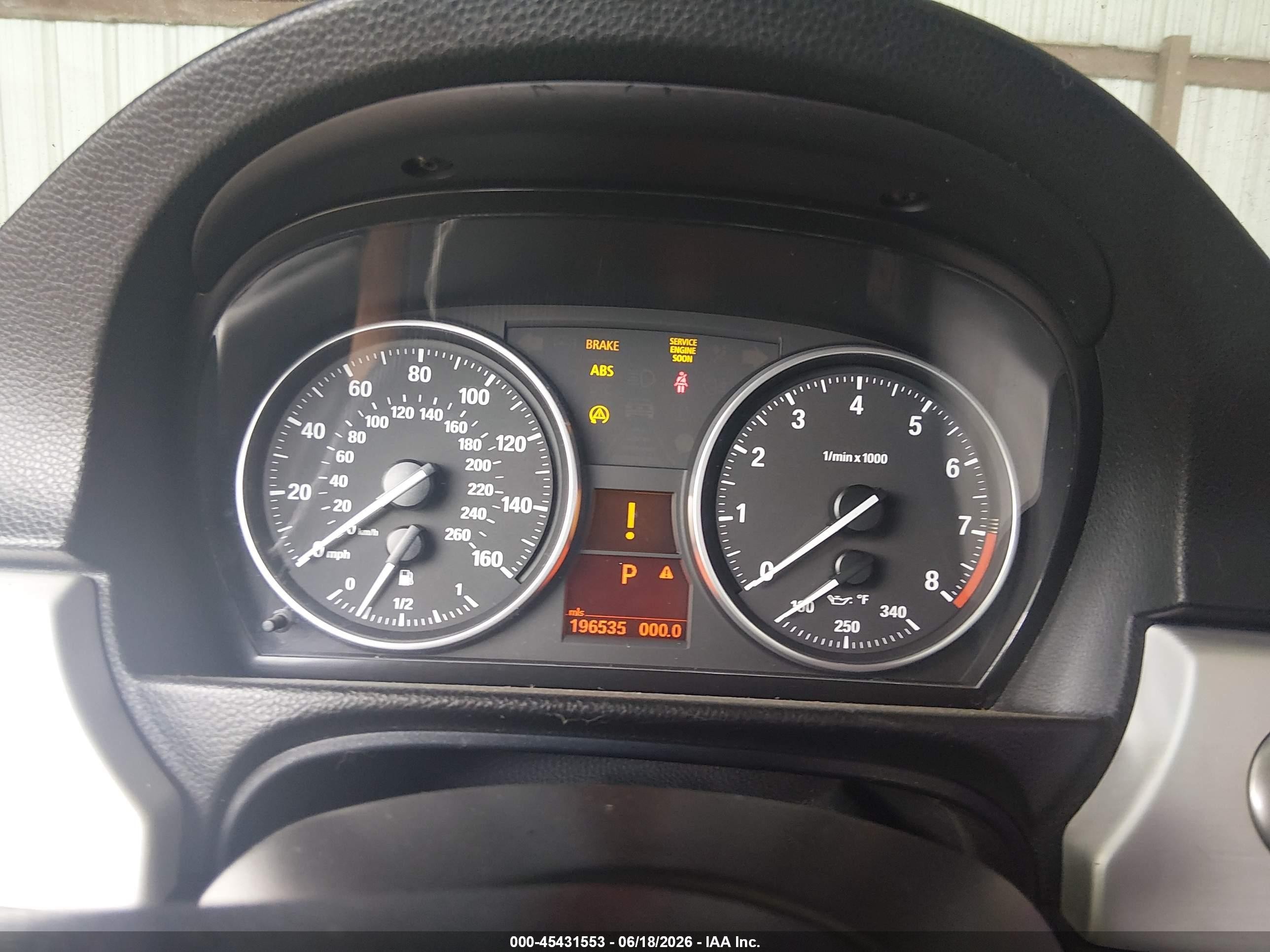 2008 Bmw 335i   Red vin: WBAVB73518VH26304