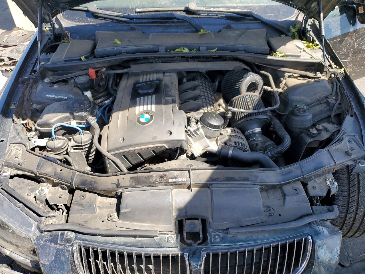 2007 Bmw 335 I Green vin: WBAVB73547KY61516
