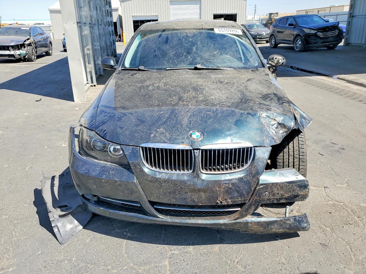 2007 Bmw 335 I Green vin: WBAVB73547KY61516