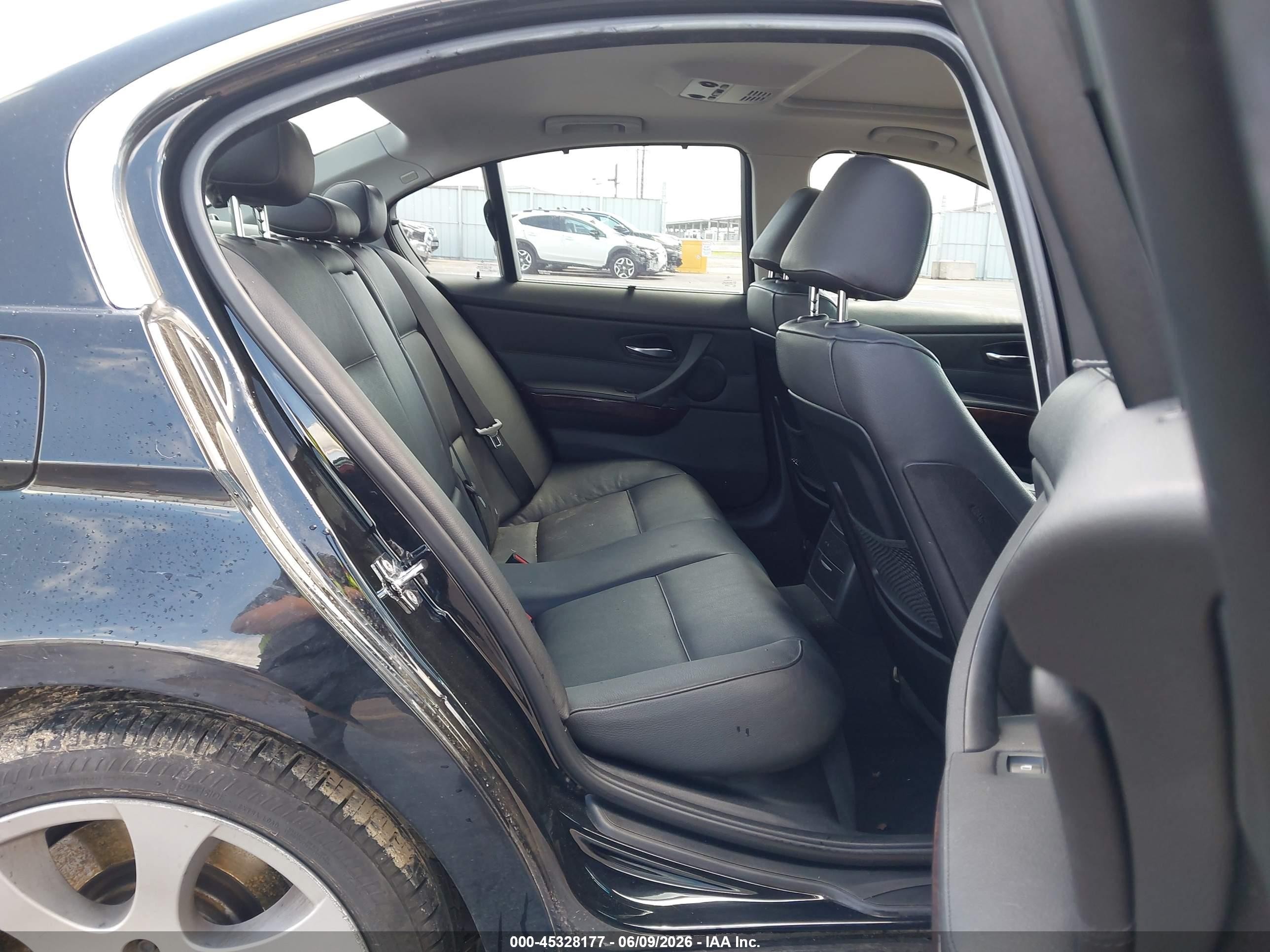 2007 Bmw 335i   Black vin: WBAVB73547VH22522