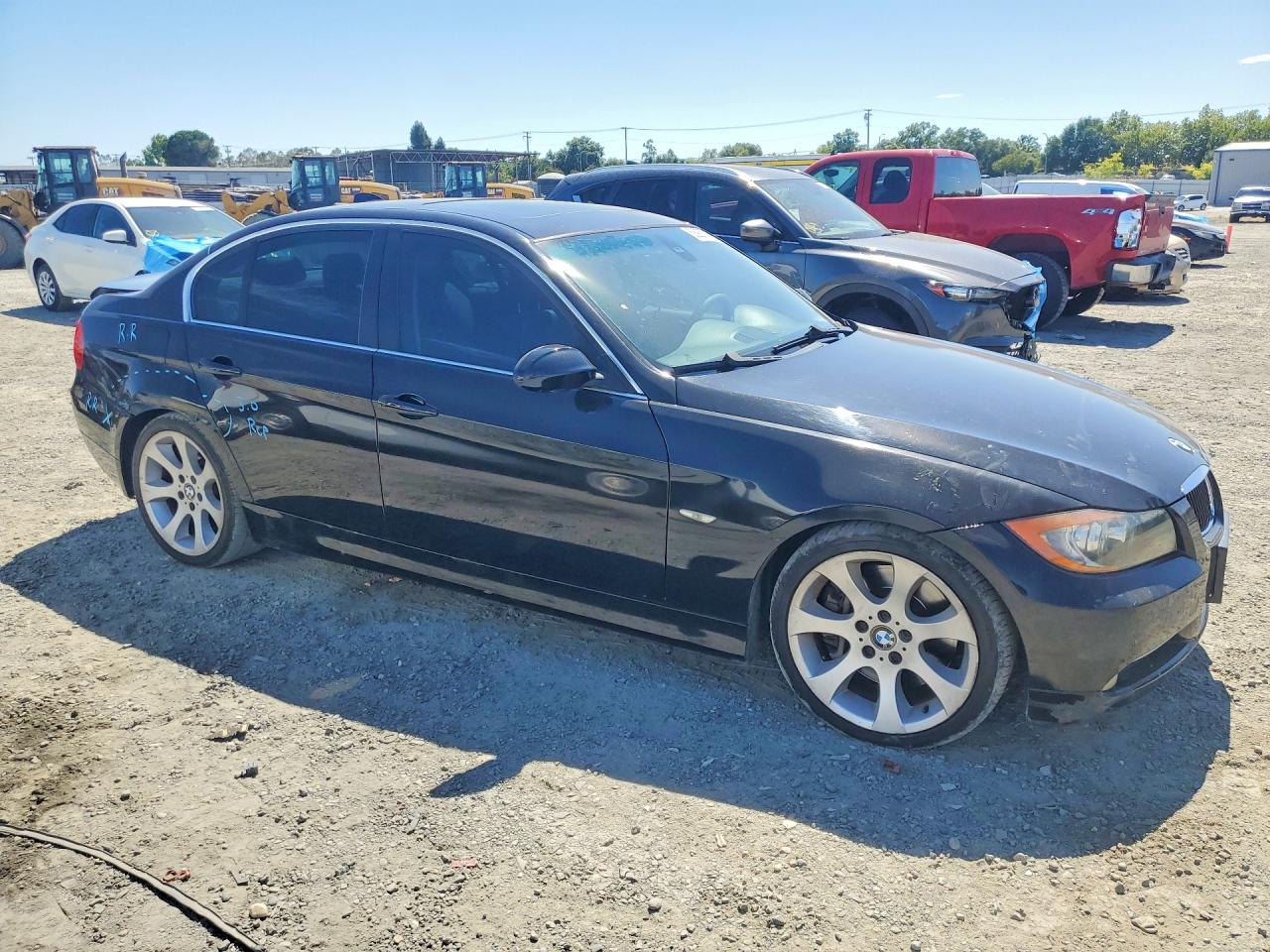 2007 Bmw 335 I Black vin: WBAVB73567PA86433
