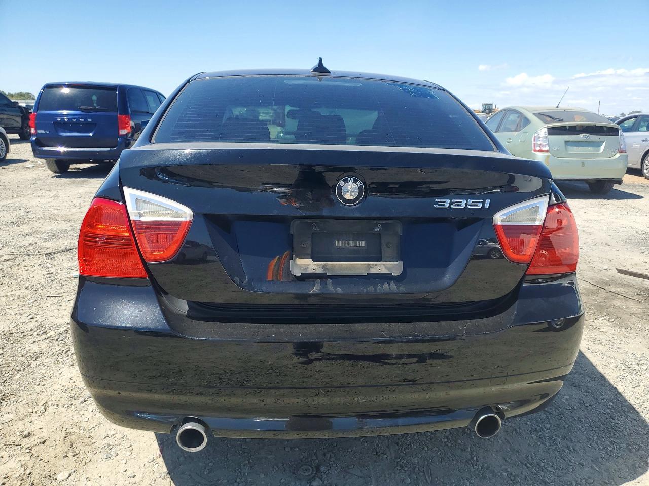 2007 Bmw 335 I Black vin: WBAVB73567PA86433
