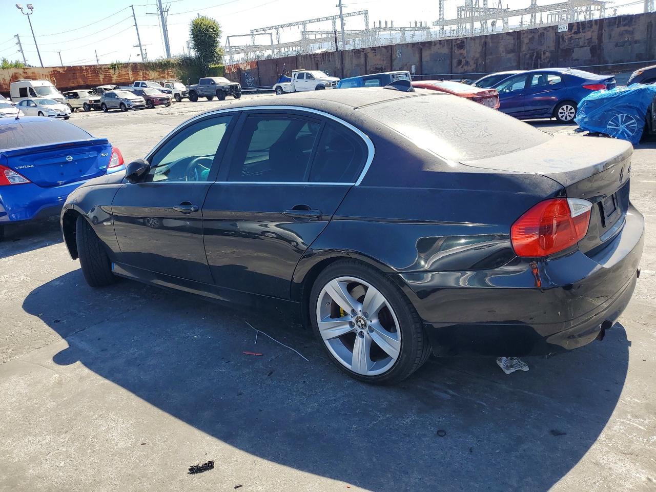 2007 Bmw 335 I Black vin: WBAVB73567VF52440