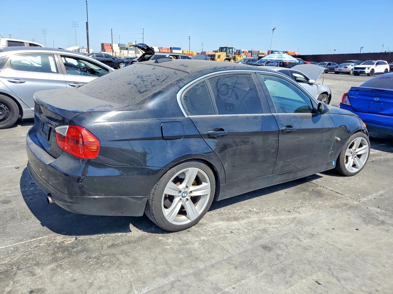 2007 Bmw 335 I Black vin: WBAVB73567VF52440