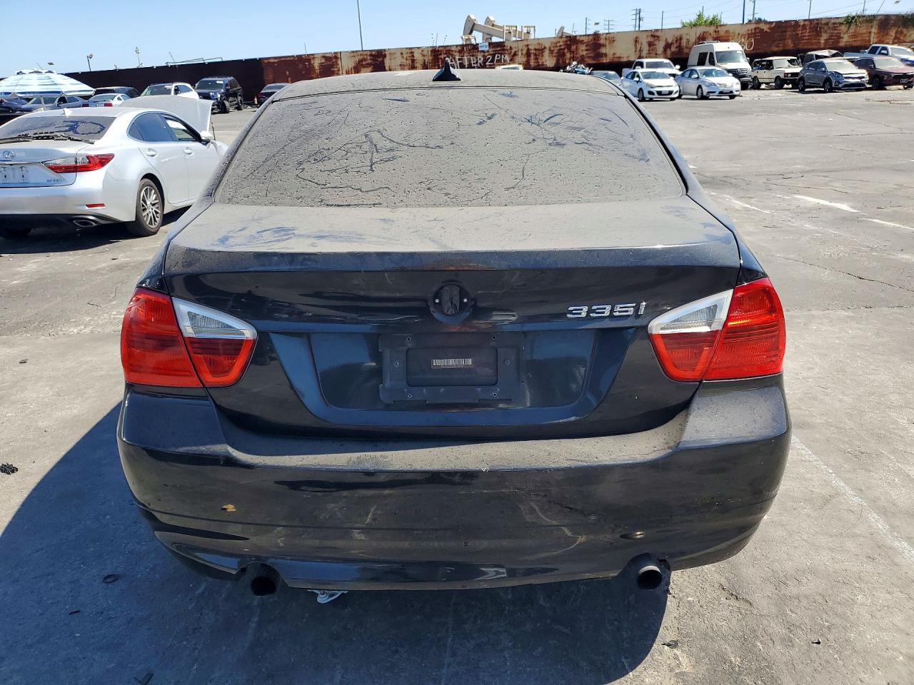 2007 Bmw 335 I Black vin: WBAVB73567VF52440