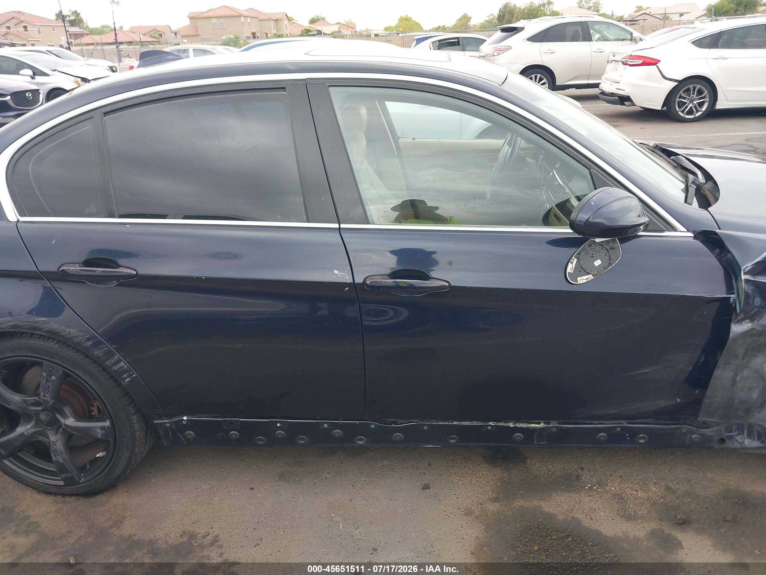 2008 Bmw 335i   Blue vin: WBAVB73568P102242
