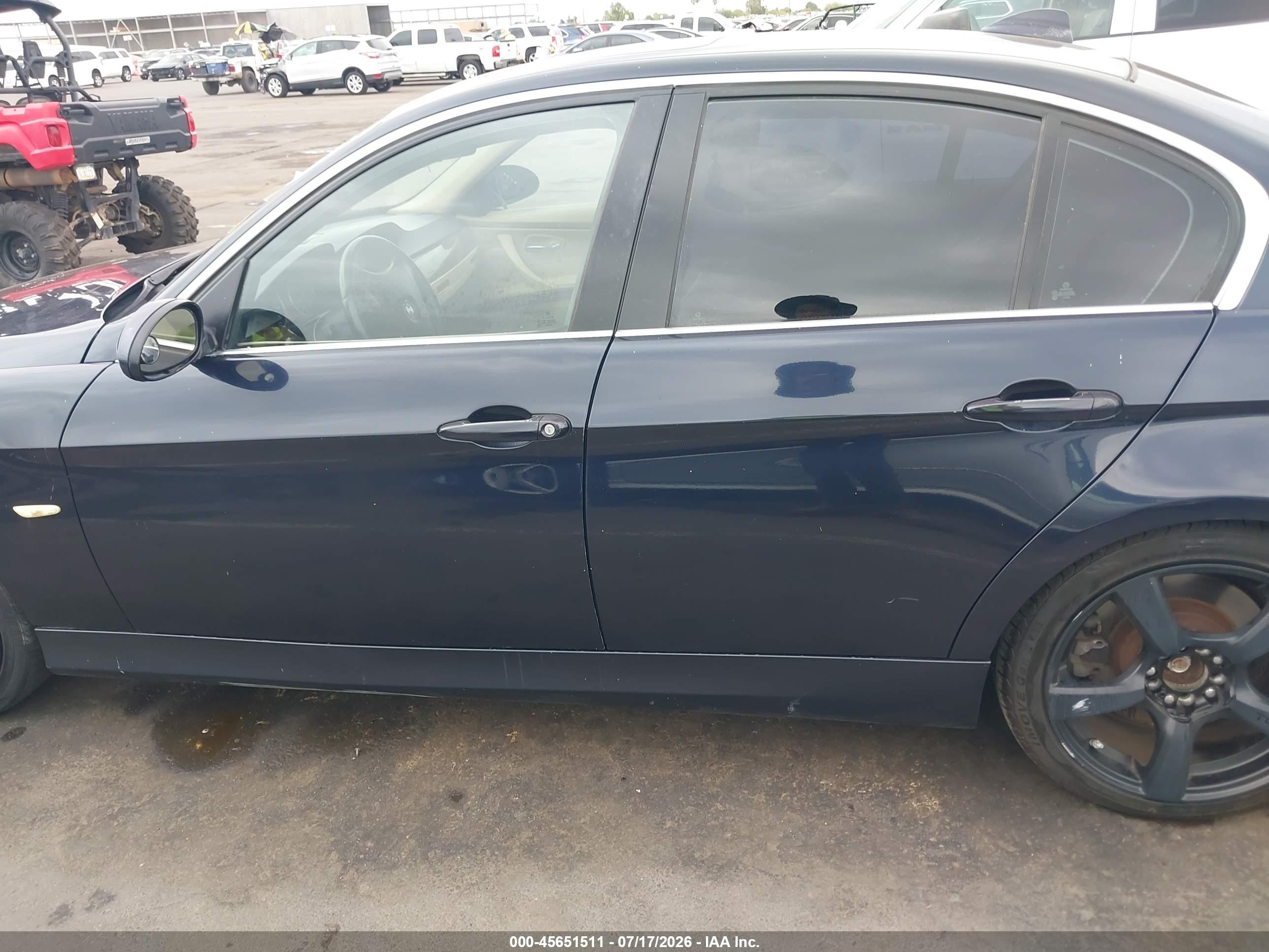 2008 Bmw 335i   Blue vin: WBAVB73568P102242