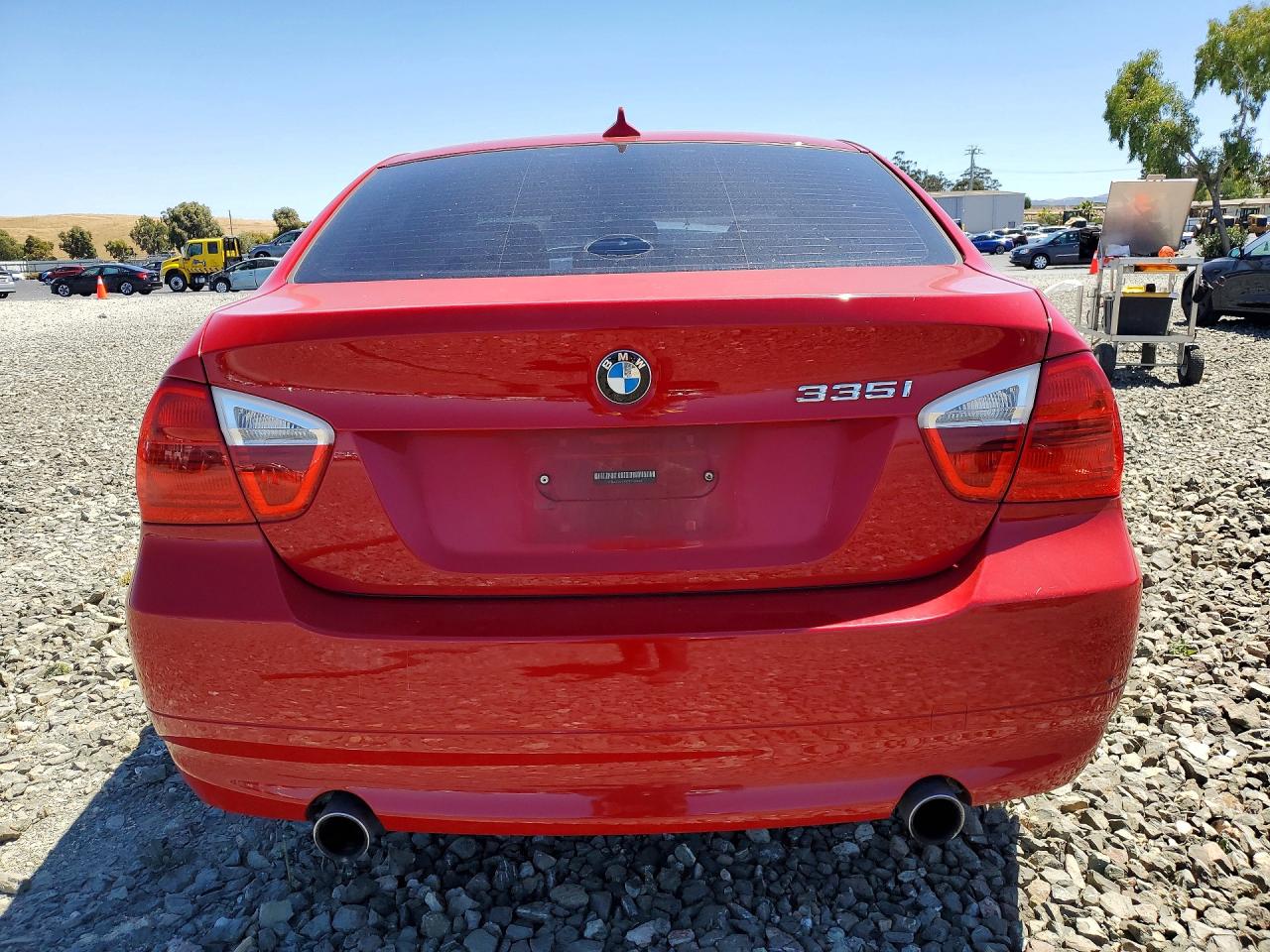 2007 Bmw 335 I Red vin: WBAVB73587KY60840