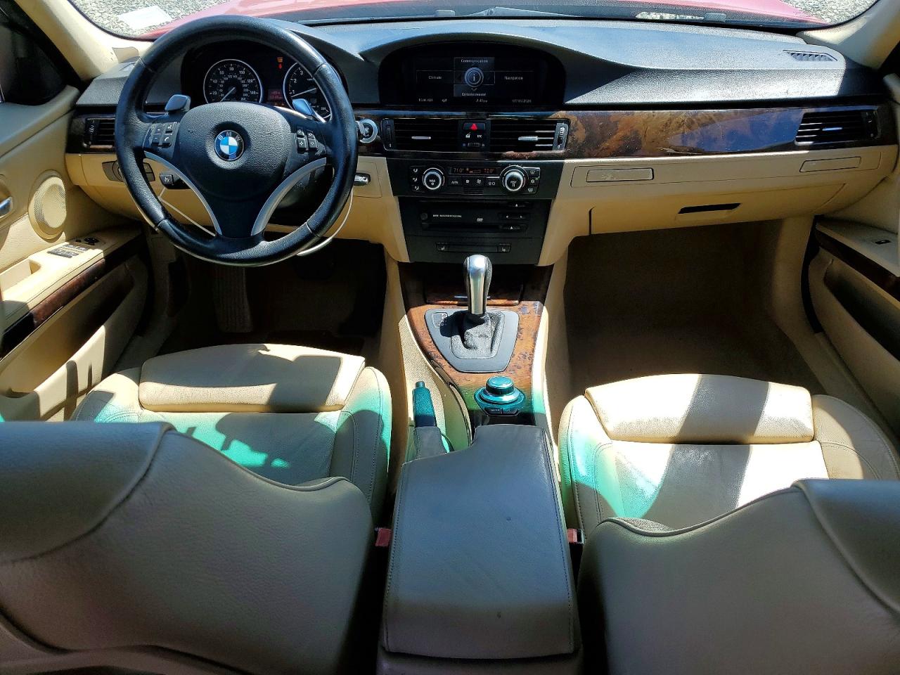 2007 Bmw 335 I Red vin: WBAVB73587KY60840