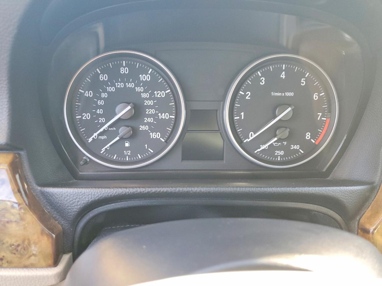 2007 Bmw 335 I Синий vin: WBAVB73587VH23463