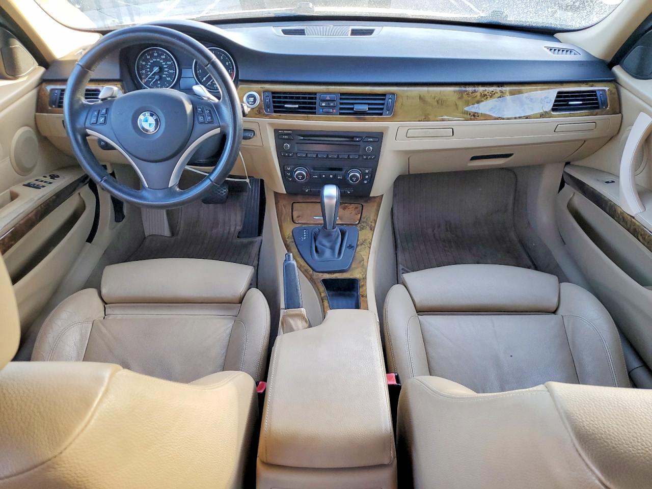 2007 Bmw 335 I Синий vin: WBAVB73587VH23463