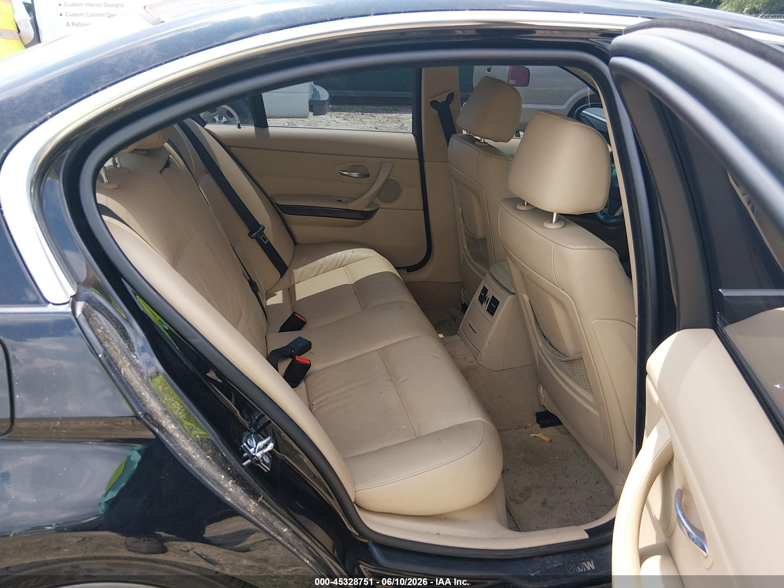 2007 Bmw 335i   Black vin: WBAVB73597PA89794