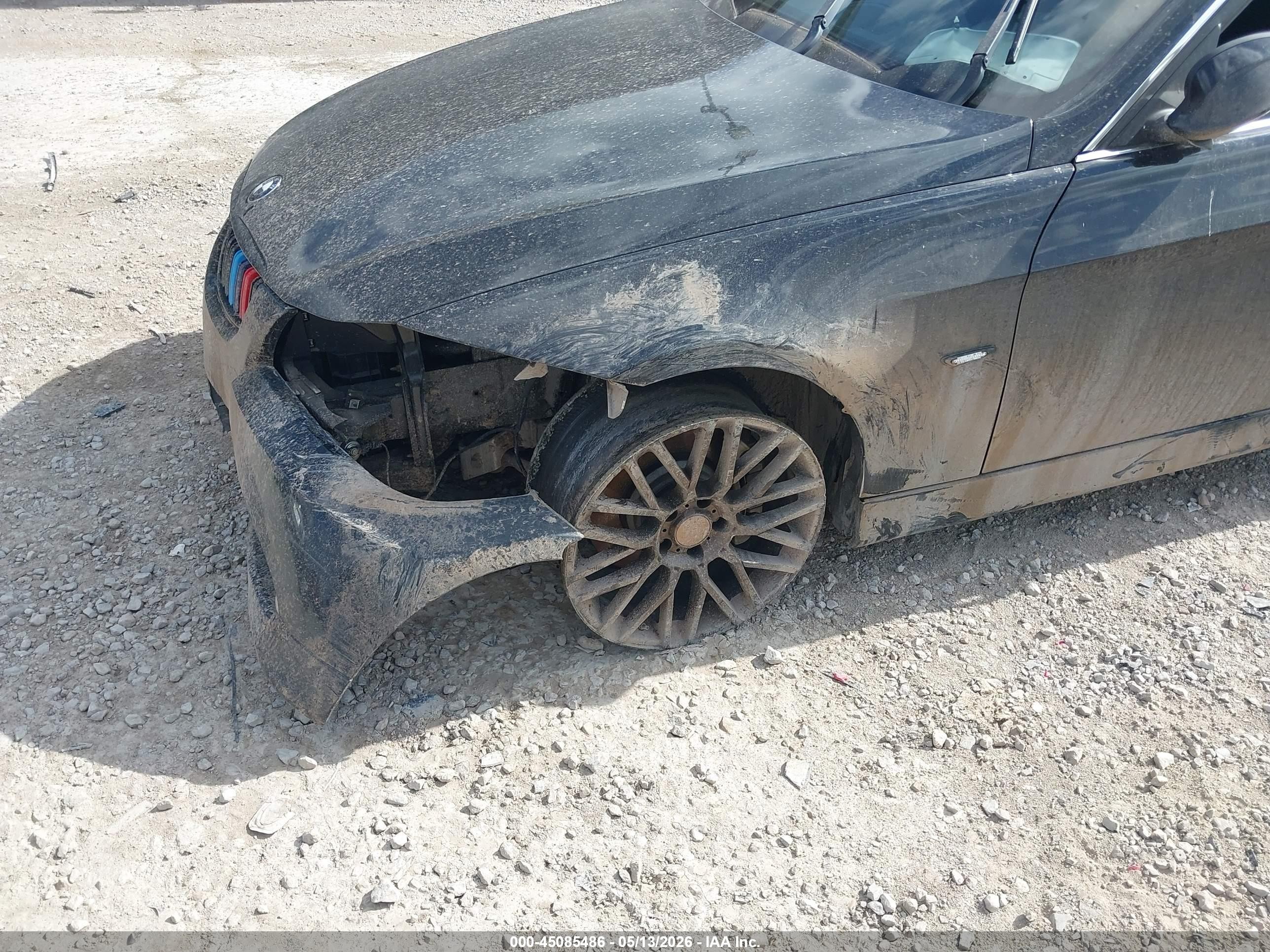 2008 Bmw 335i   Черный vin: WBAVB73598VF51171