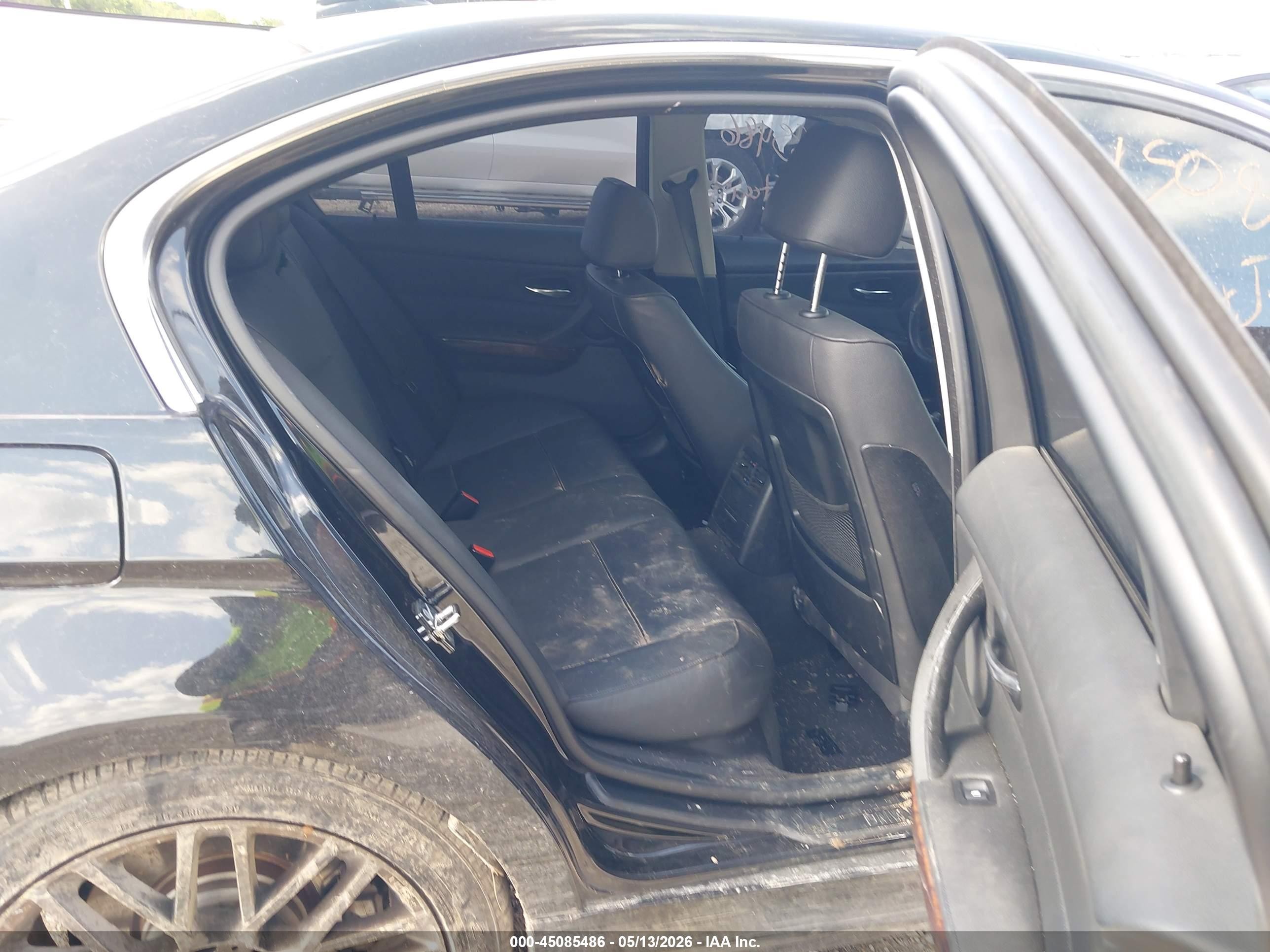 2008 Bmw 335i   Черный vin: WBAVB73598VF51171