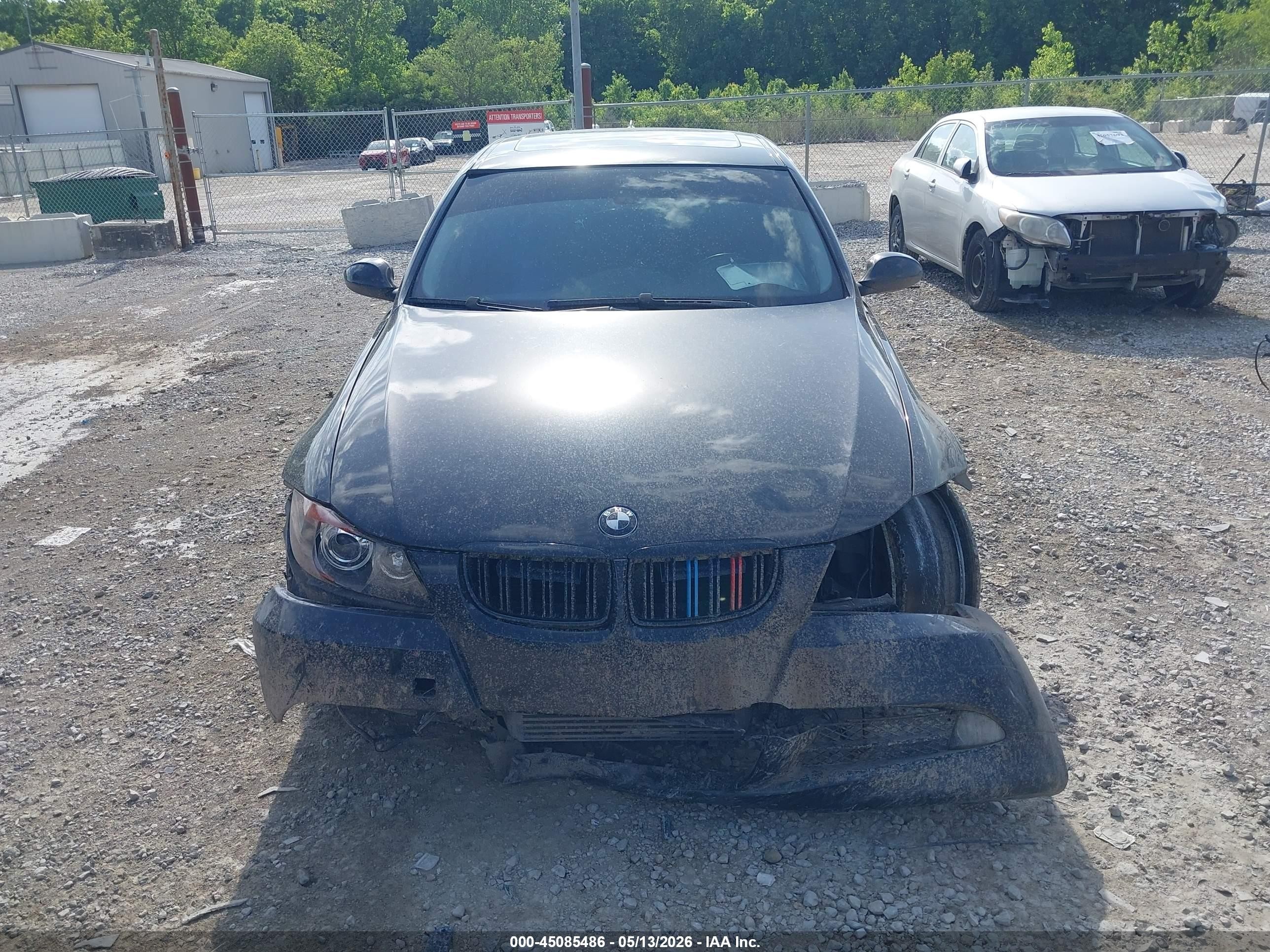 2008 Bmw 335i   Черный vin: WBAVB73598VF51171
