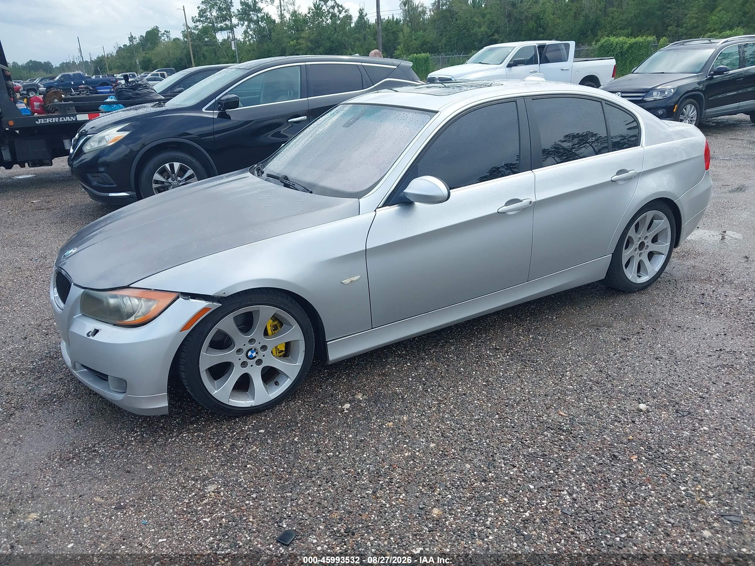 2007 Bmw 335i   Gray vin: WBAVB735X7KY60046