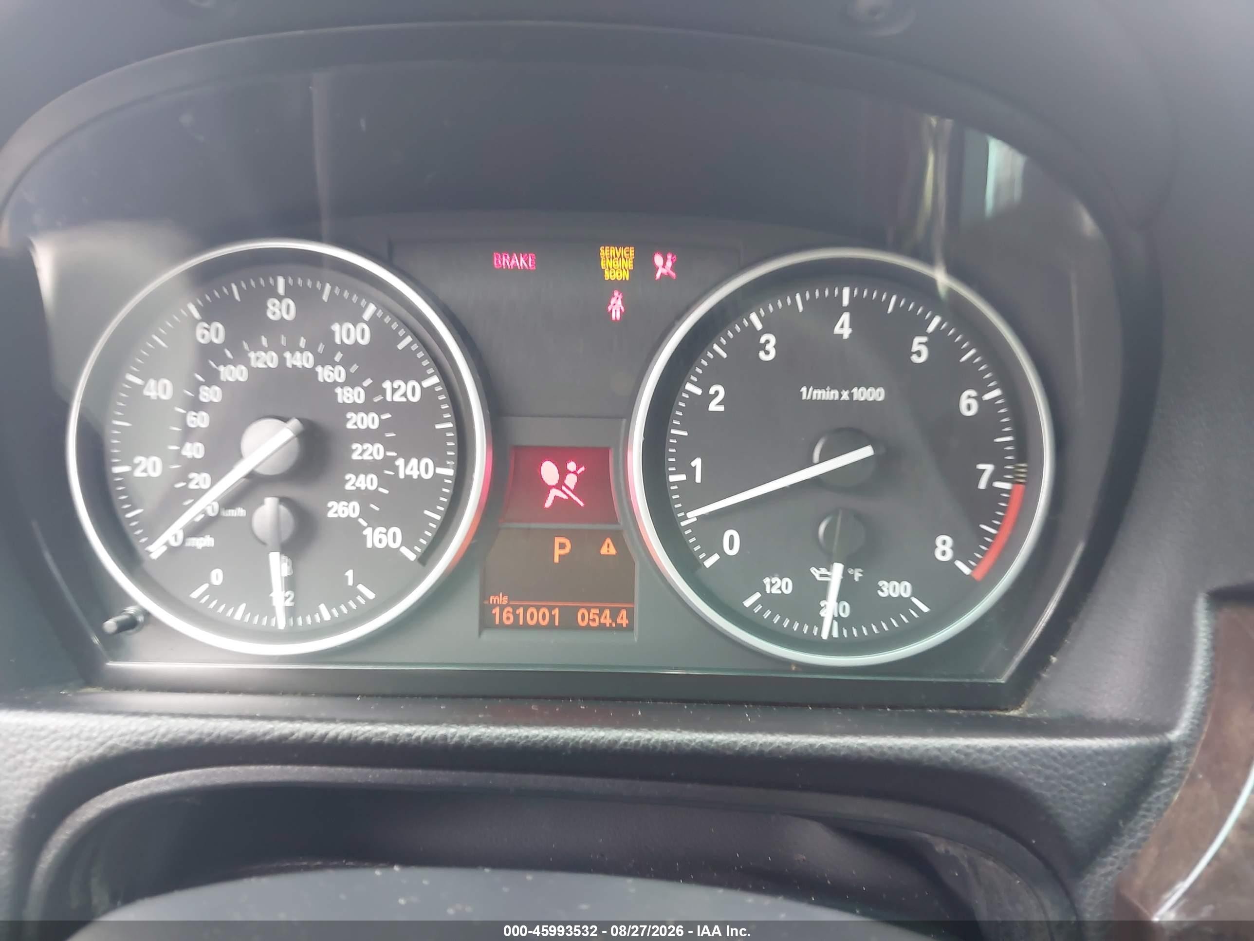 2007 Bmw 335i   Gray vin: WBAVB735X7KY60046