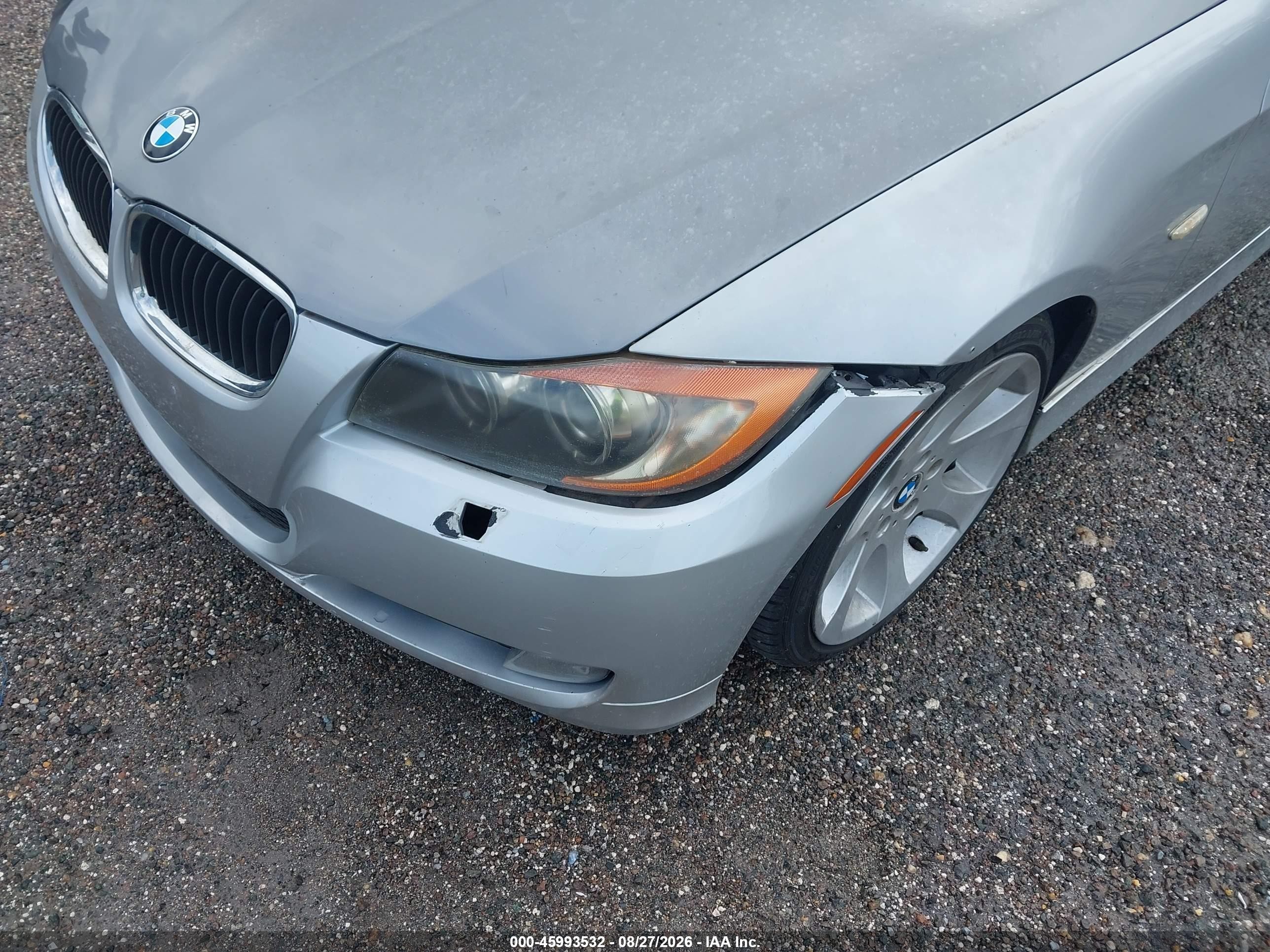 2007 Bmw 335i   Gray vin: WBAVB735X7KY60046