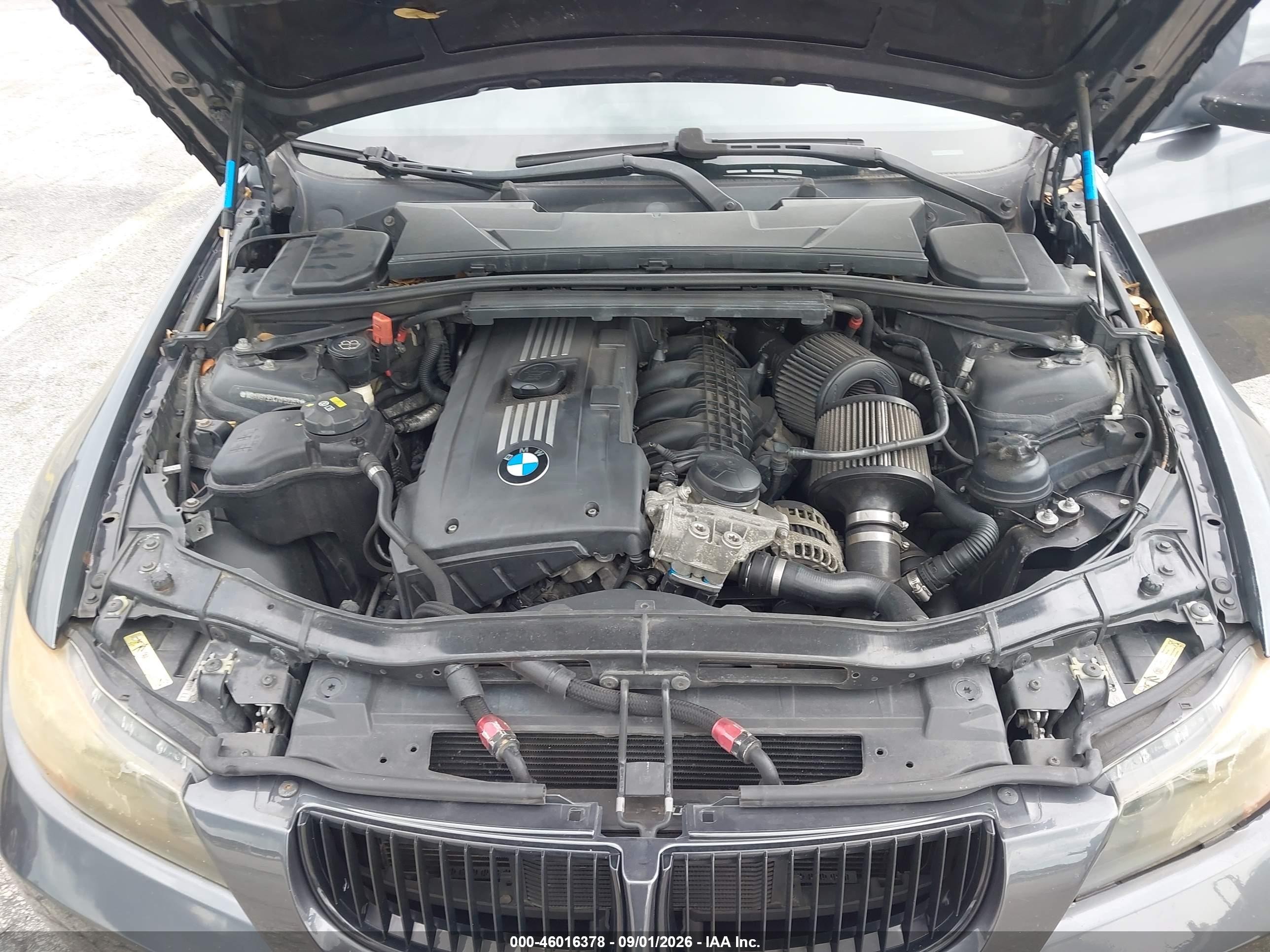 2007 Bmw 335i   Gray vin: WBAVB735X7VF52263