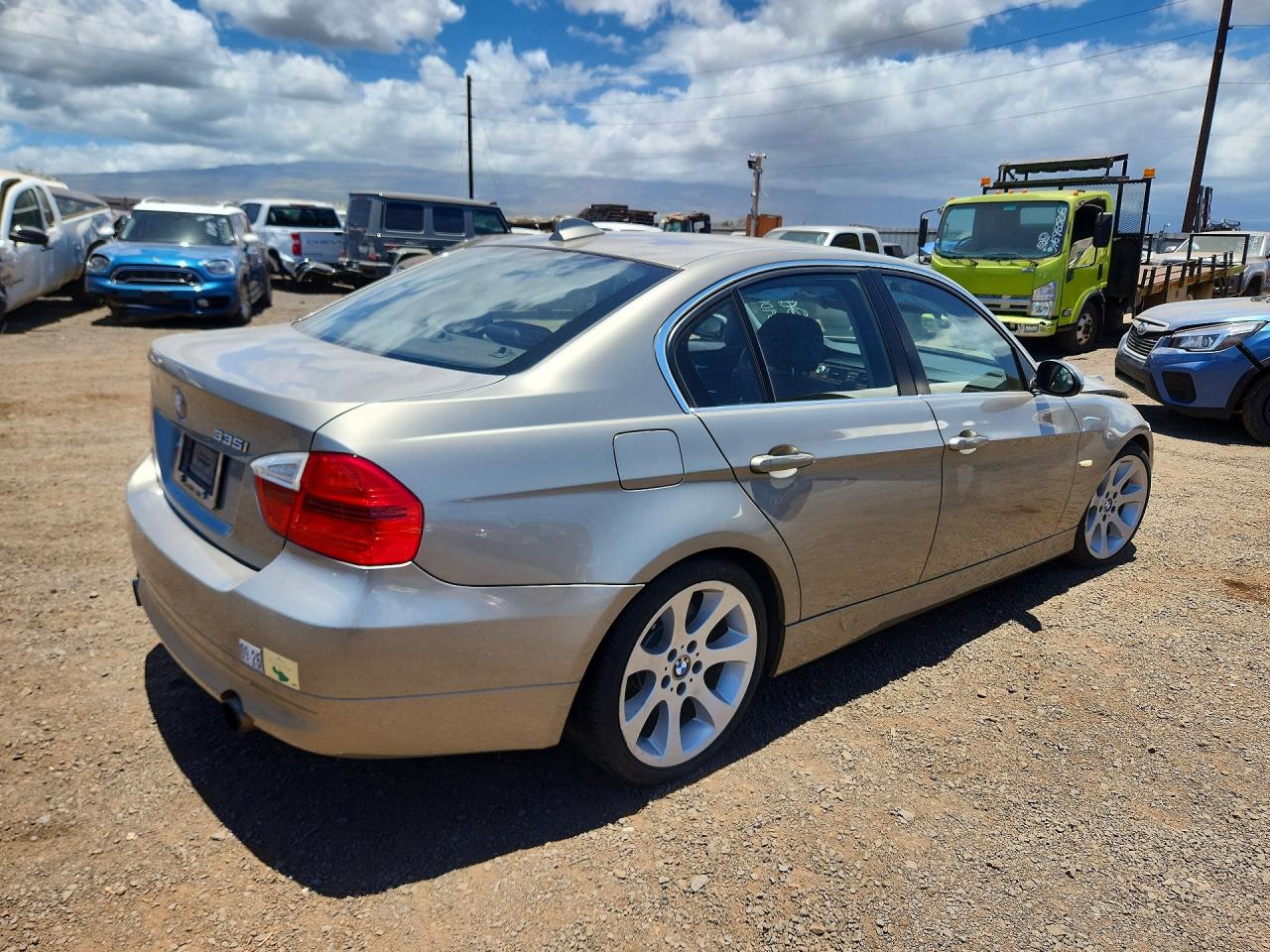 2008 Bmw 335 I Silver vin: WBAVB77508NH79764
