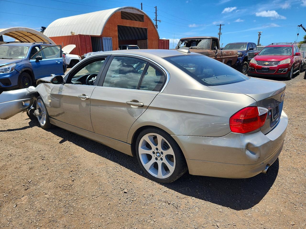 2008 Bmw 335 I Silver vin: WBAVB77508NH79764