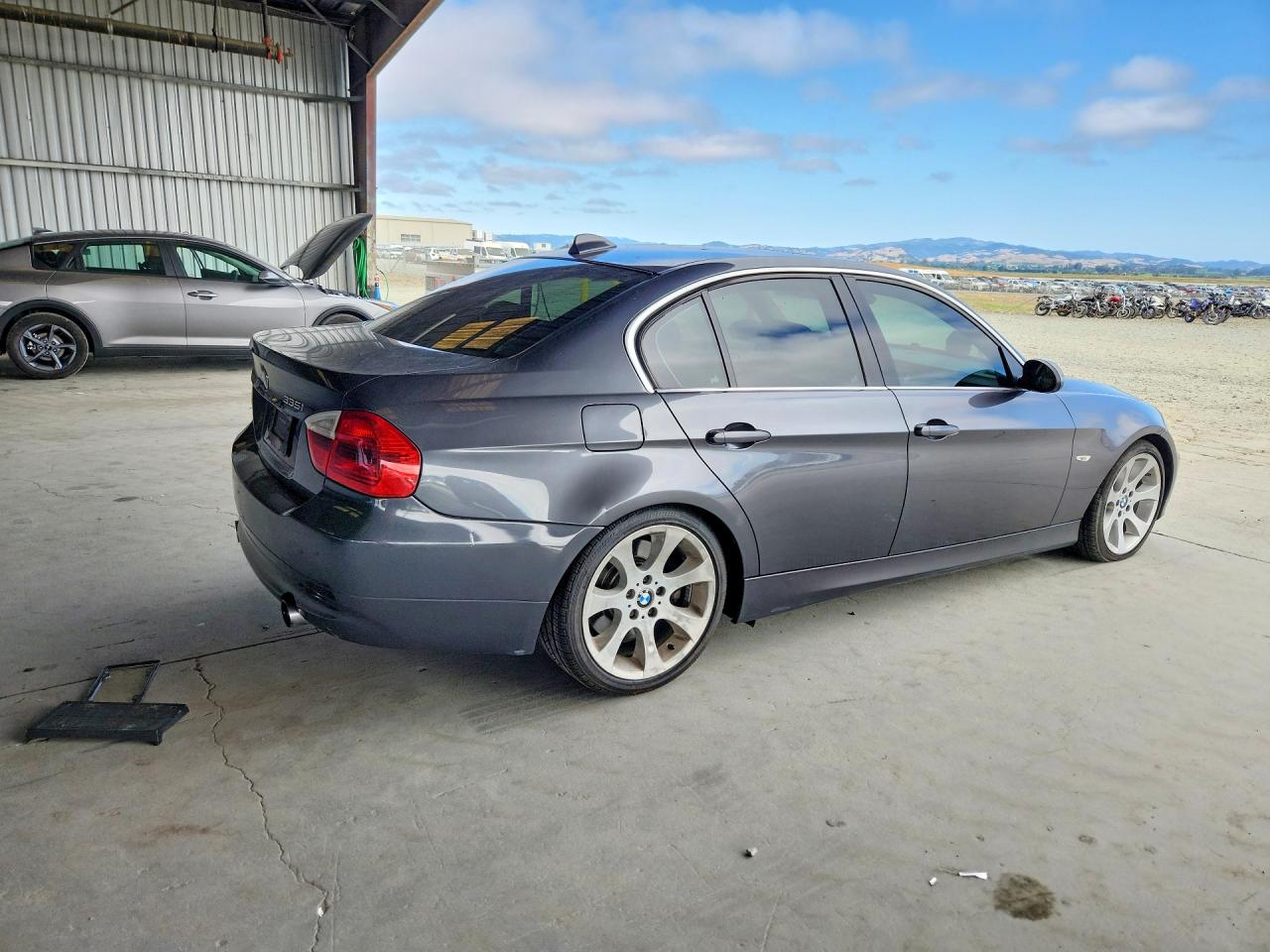 2008 Bmw 335 I Gray vin: WBAVB77528NM06187