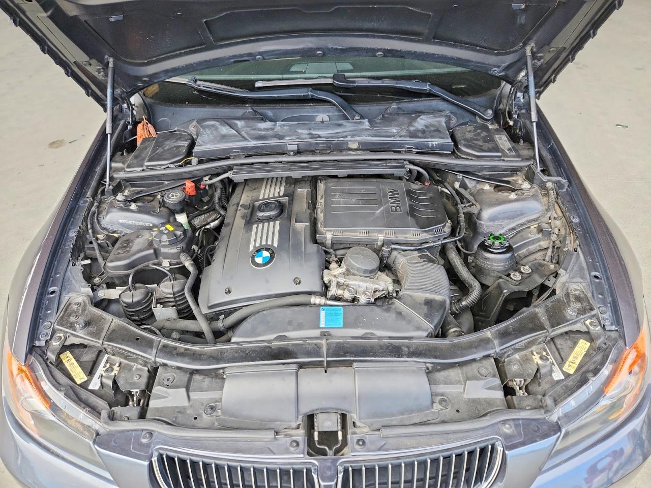 2008 Bmw 335 I Gray vin: WBAVB77528NM06187