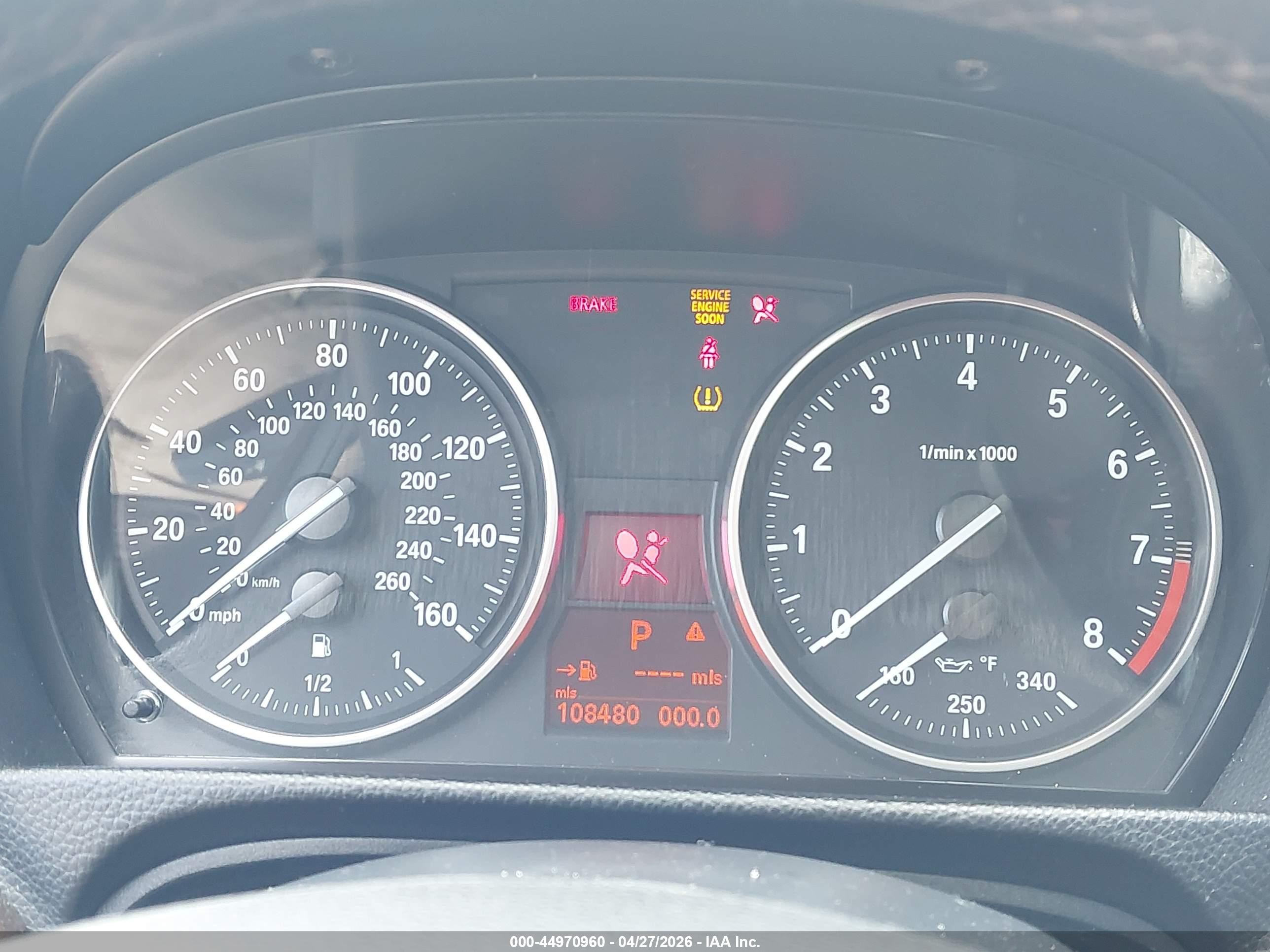 2008 Bmw 335i   Gray vin: WBAVB77538NH78155