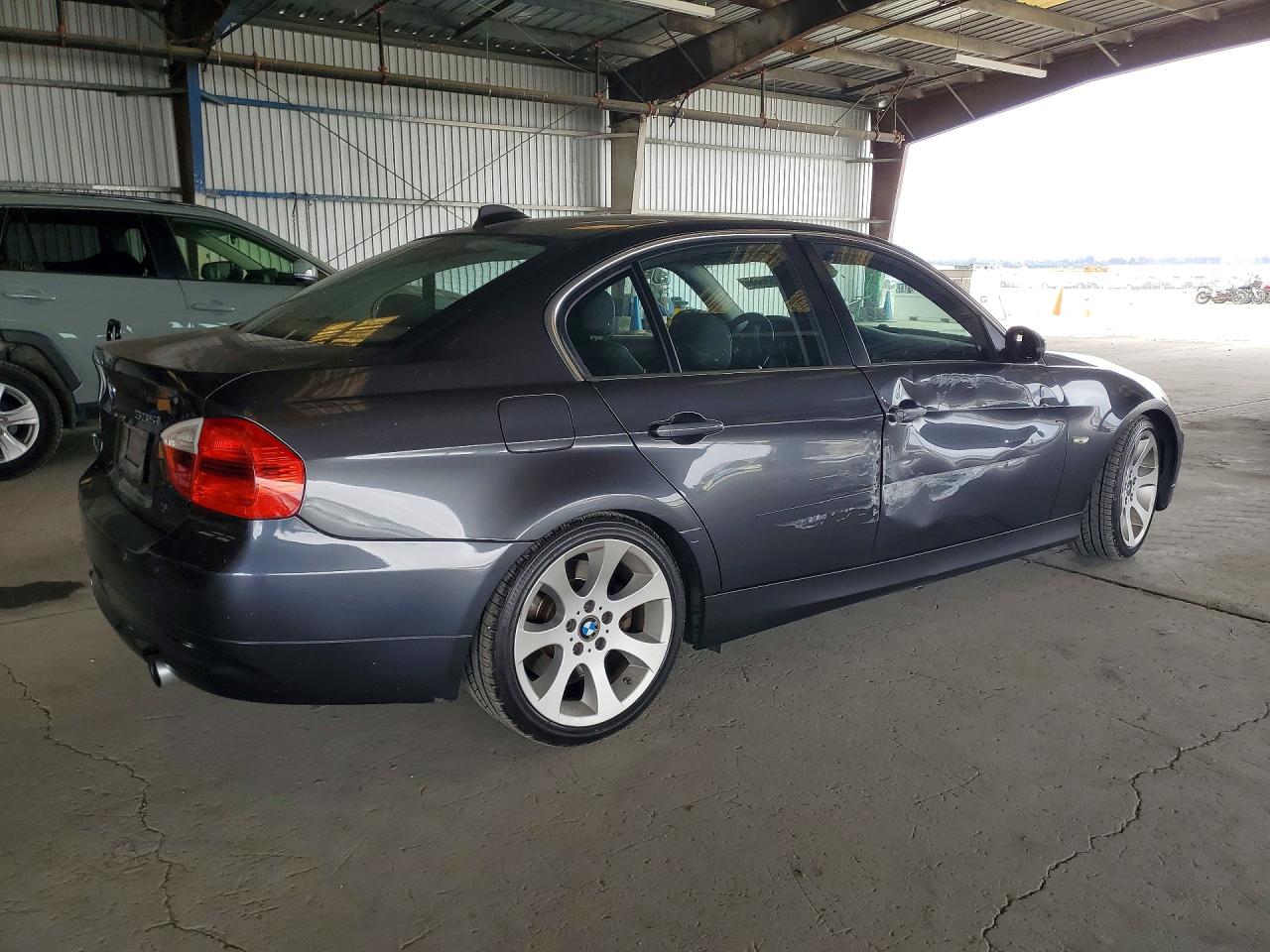 2008 Bmw 335 I Серый vin: WBAVB77598NH78743