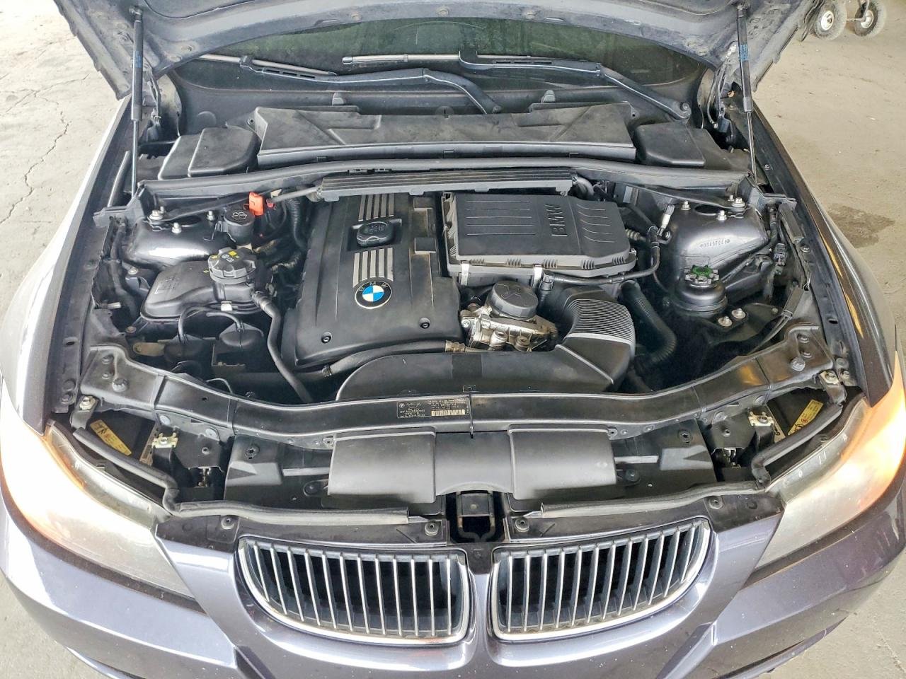 2008 Bmw 335 I Серый vin: WBAVB77598NH78743