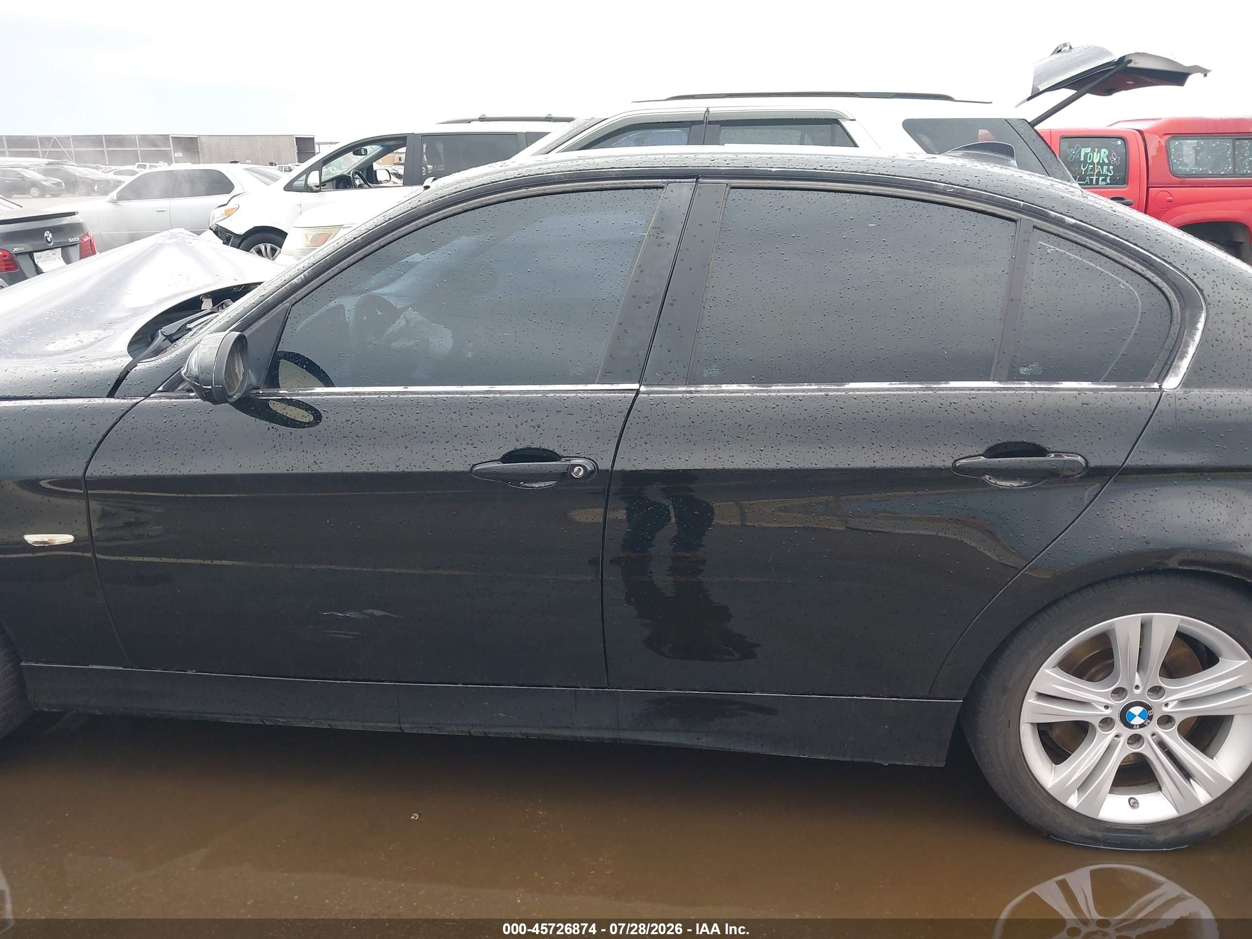 2008 Bmw 335i   Black vin: WBAVB775X8NH79108