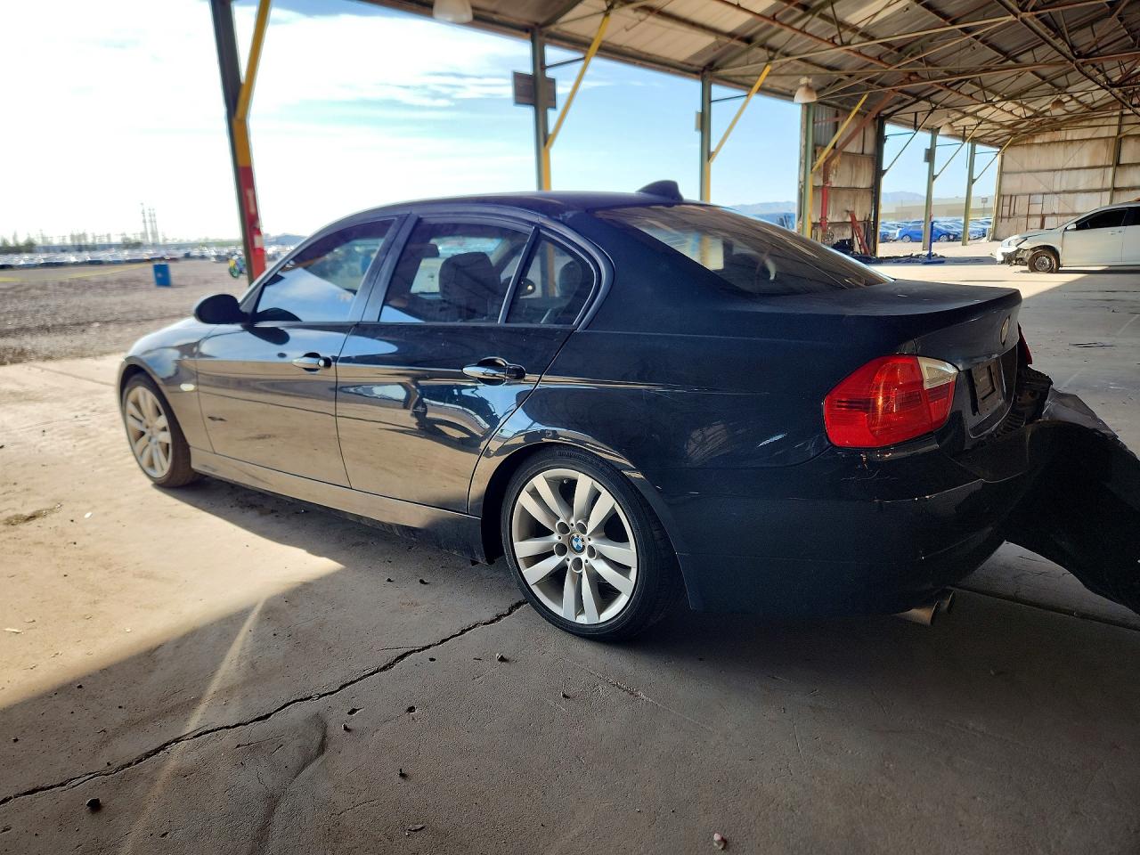 2007 Bmw 328 I Sulev Black vin: WBAVC53507FZ72414