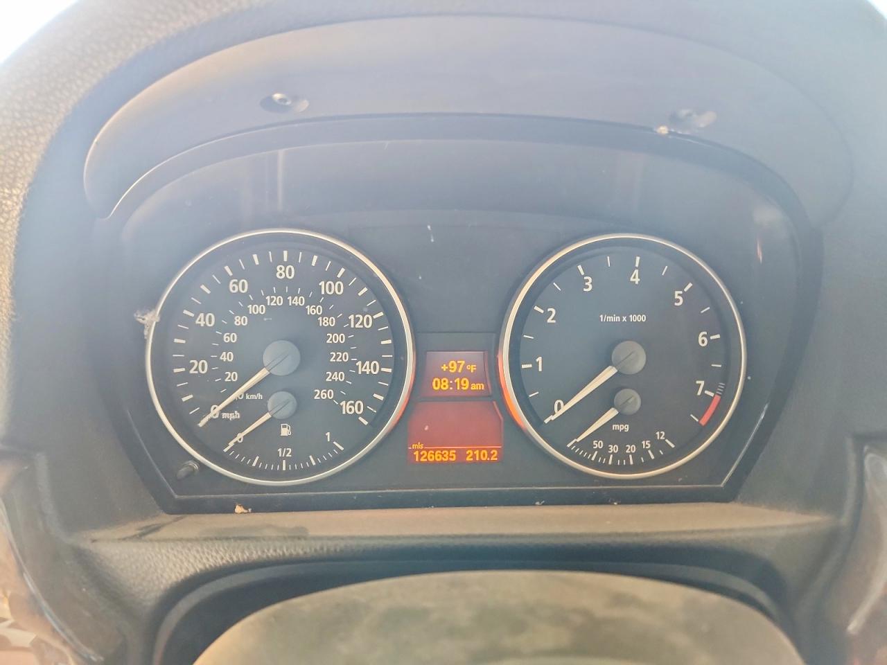 2007 Bmw 328 I Sulev Black vin: WBAVC53507FZ72414