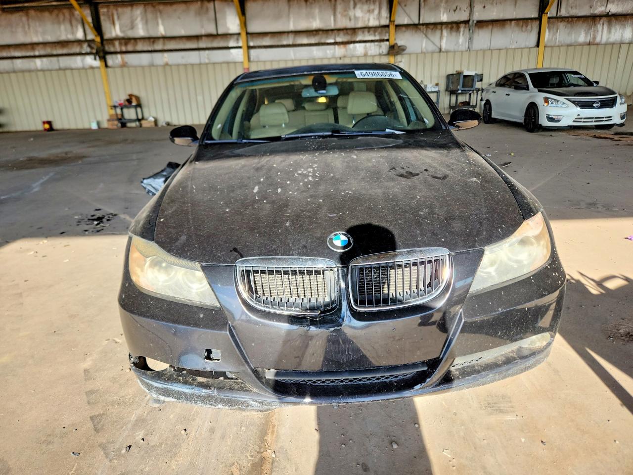 2007 Bmw 328 I Sulev Black vin: WBAVC53507FZ72414