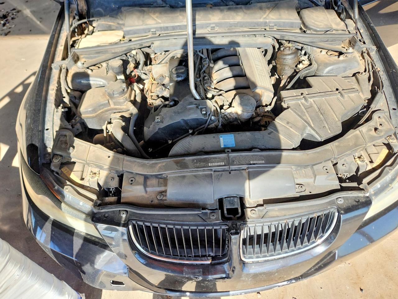 2007 Bmw 328 I Sulev Black vin: WBAVC53507FZ72414