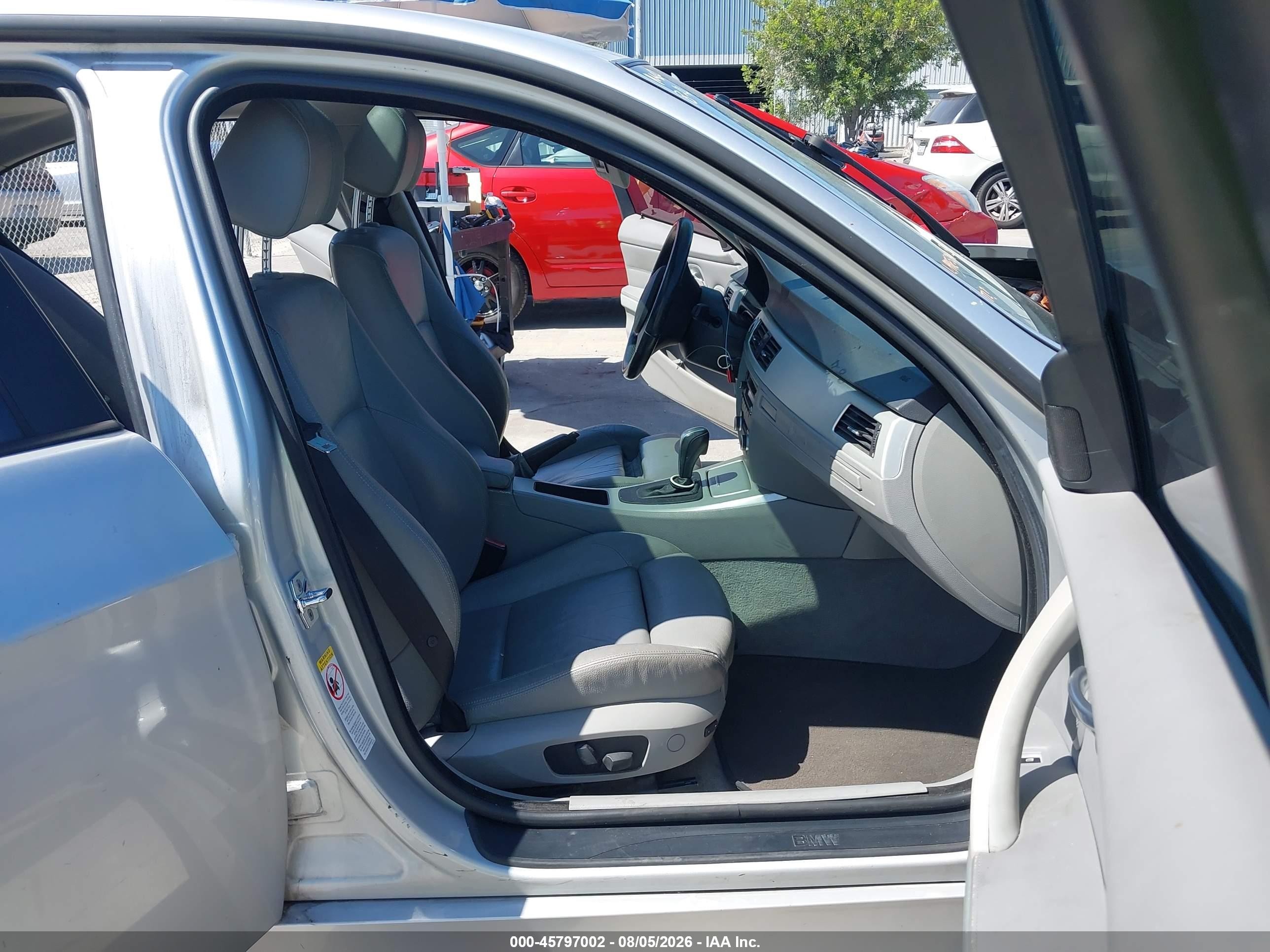 2007 Bmw 328i   Gray vin: WBAVC53517FZ81171