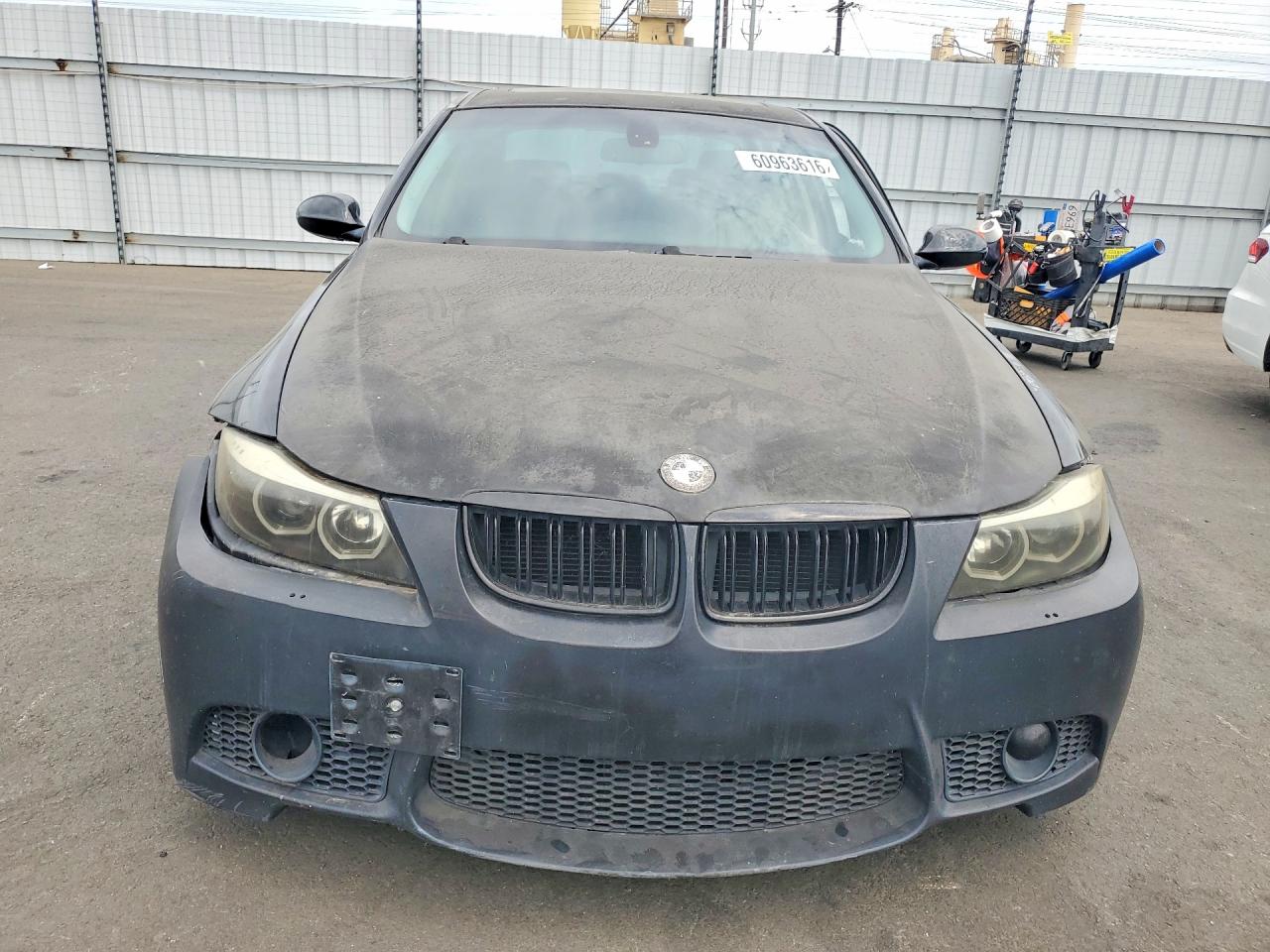 2008 Bmw 328 I Sulev Черный vin: WBAVC53528FZ89474