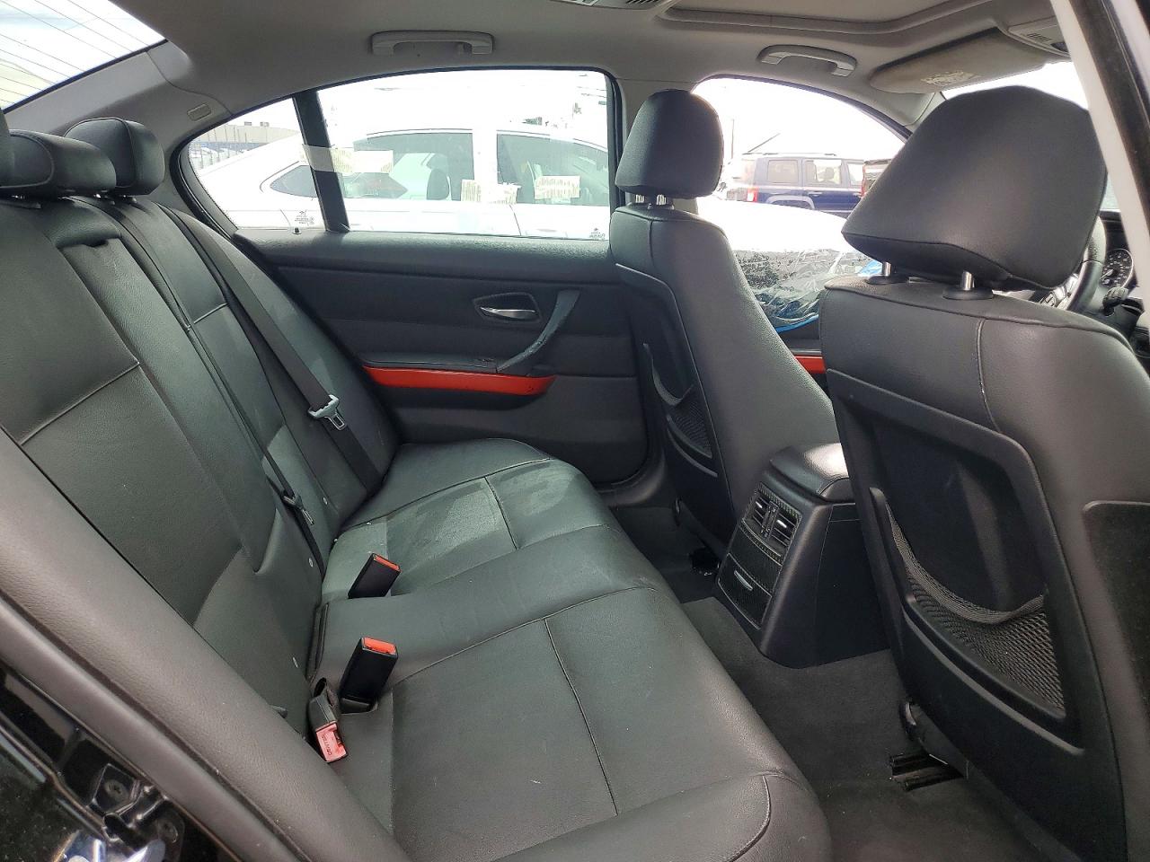 2008 Bmw 328 I Sulev Черный vin: WBAVC53528FZ89474