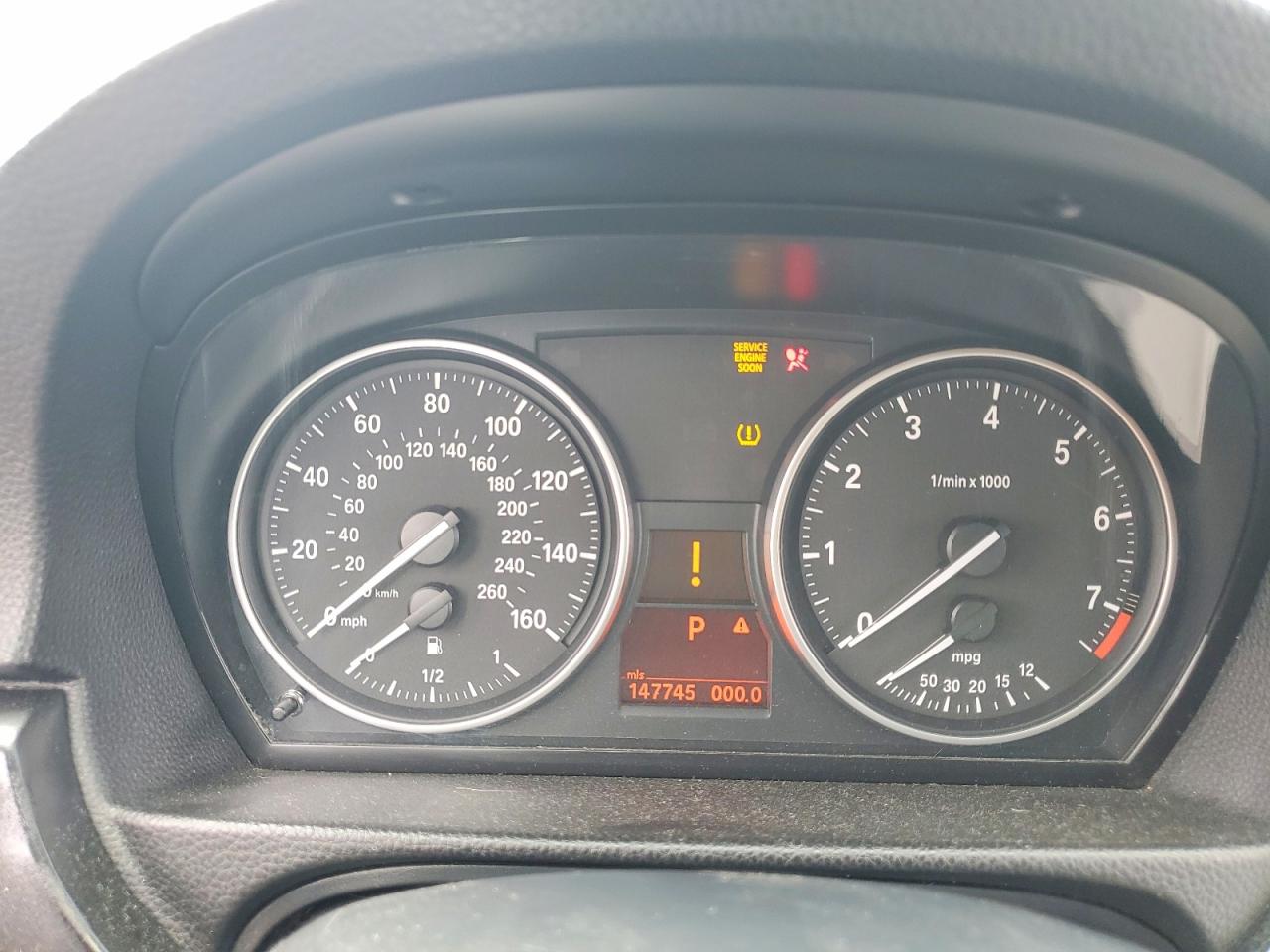 2008 Bmw 328 I Sulev Черный vin: WBAVC53528FZ89474