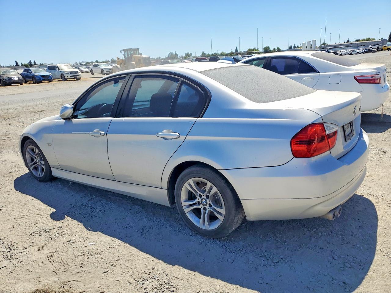 2008 Bmw 328 I Sulev Silver vin: WBAVC53538FZ86955