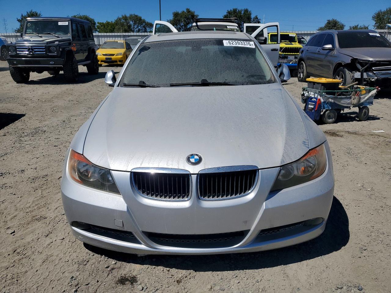 2008 Bmw 328 I Sulev Silver vin: WBAVC53538FZ86955