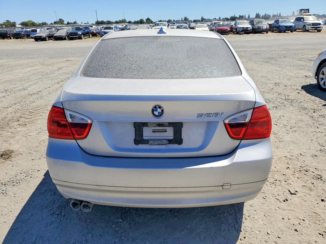 2008 Bmw 328 I Sulev Silver vin: WBAVC53538FZ86955