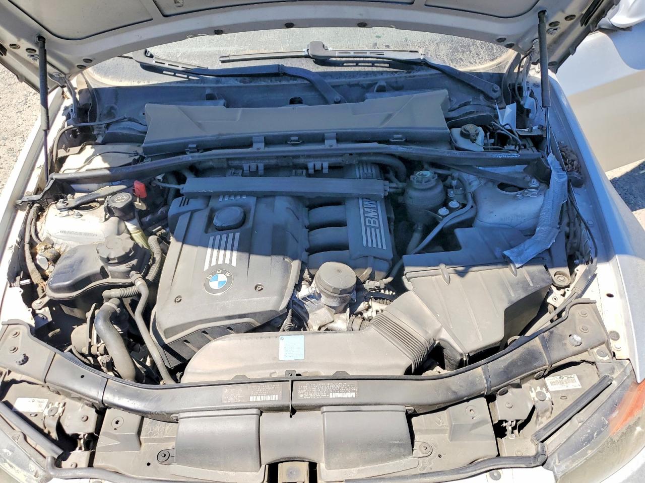 2008 Bmw 328 I Sulev Silver vin: WBAVC53538FZ86955
