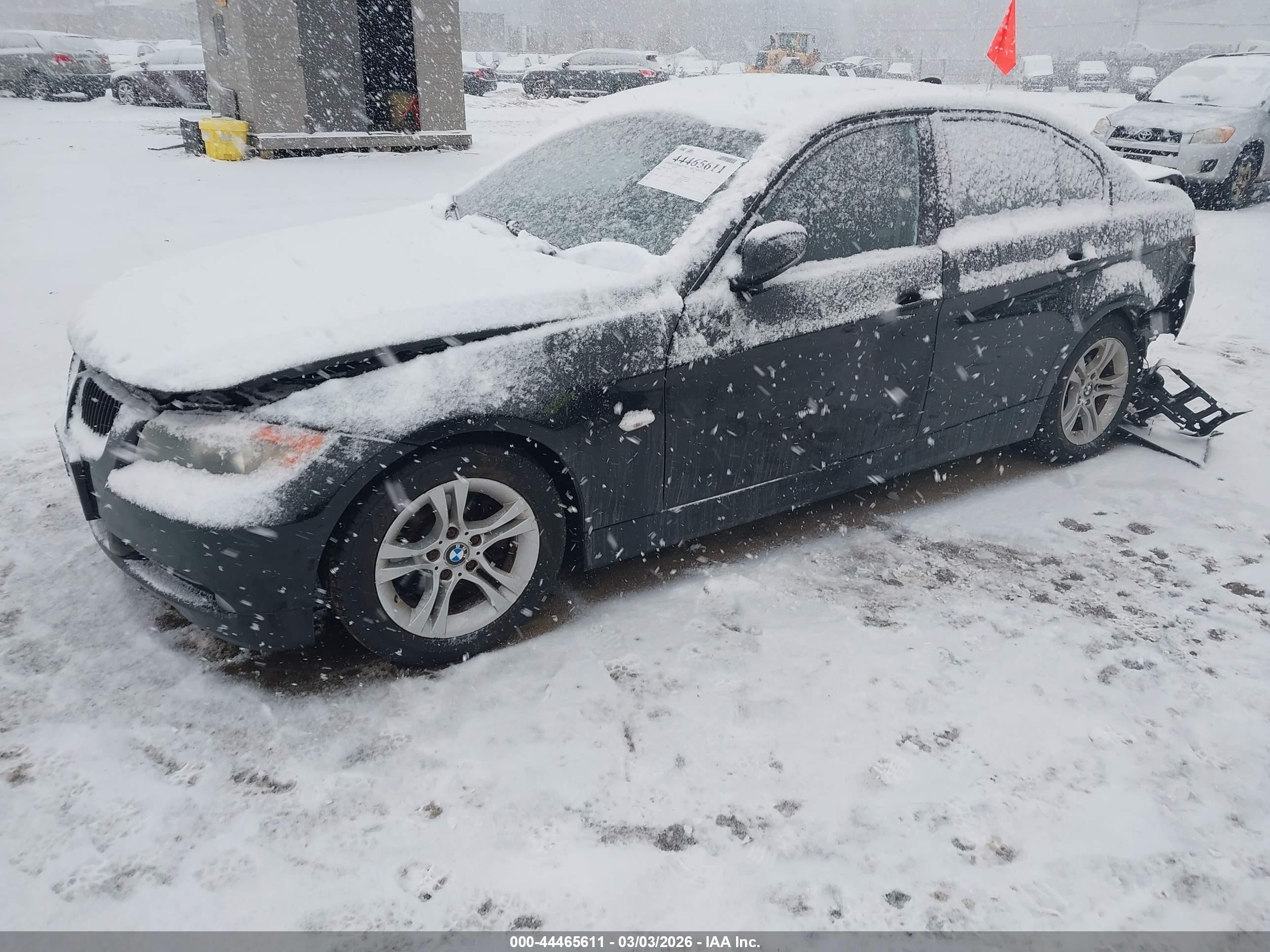 2008 Bmw 328i   Black vin: WBAVC53538FZ88186