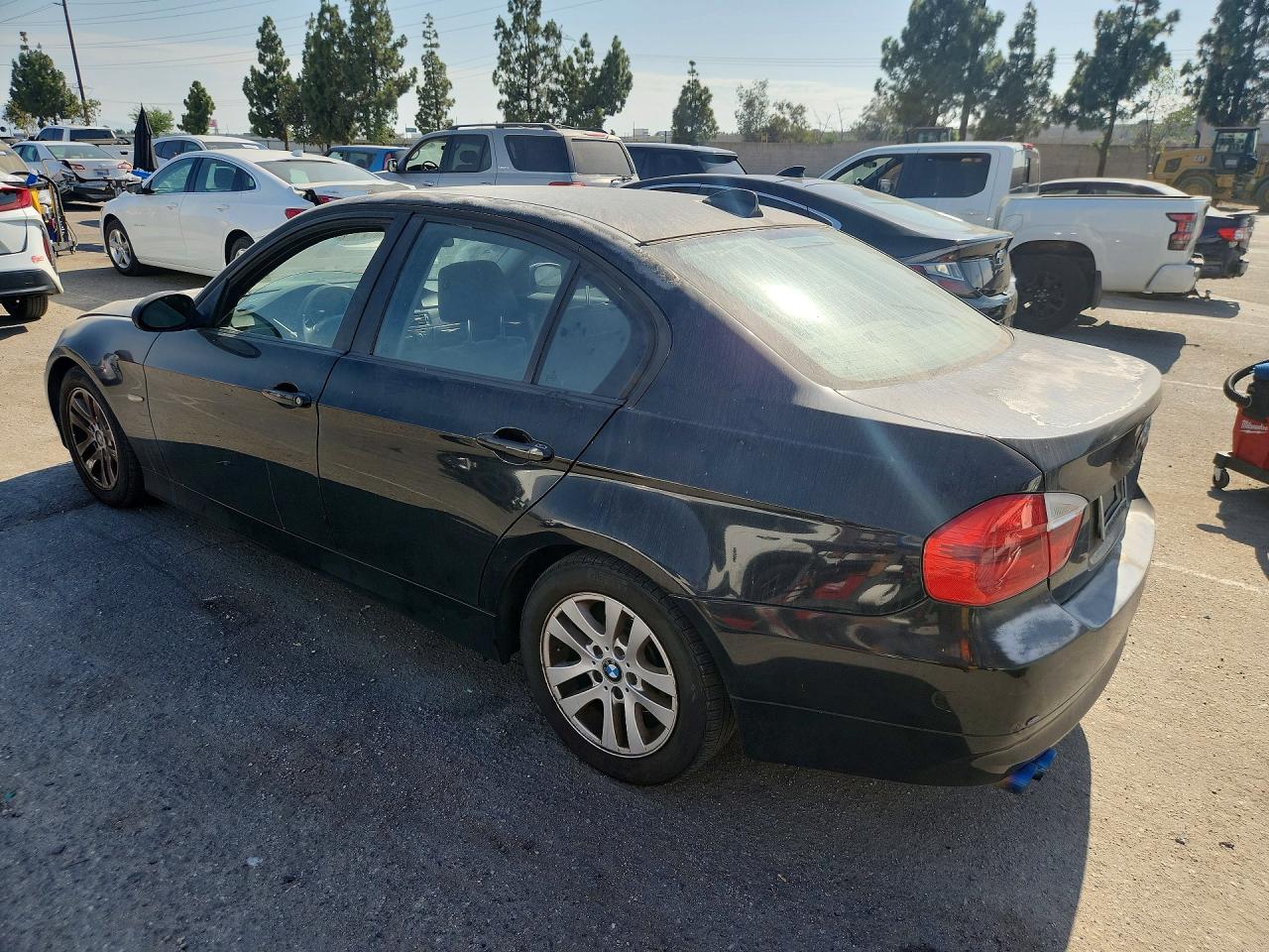 2007 Bmw 328 I Sulev Black vin: WBAVC53547FZ80113