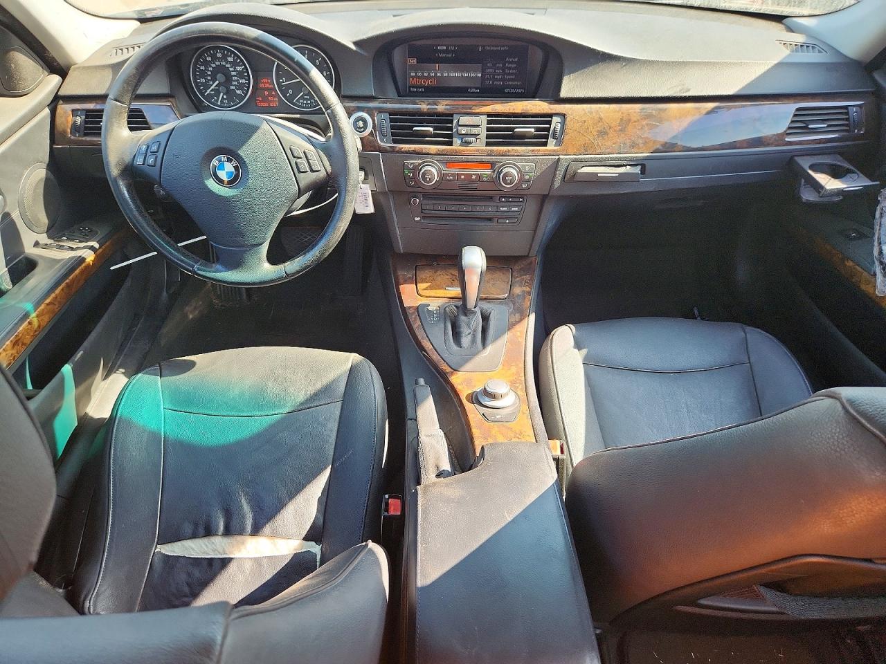 2007 Bmw 328 I Sulev Black vin: WBAVC53547FZ80113