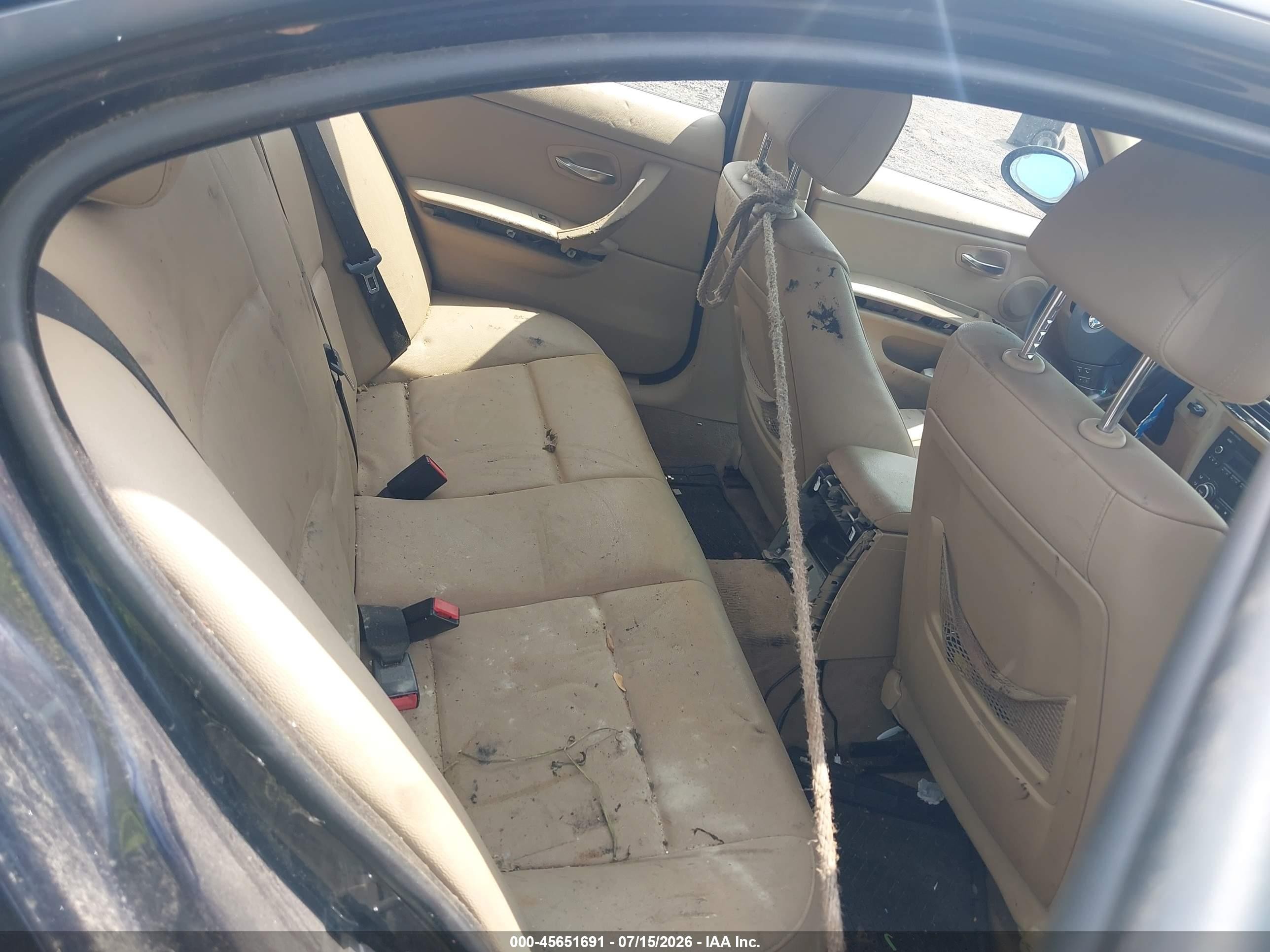 2008 Bmw 328i   Черный vin: WBAVC53558FZ83166