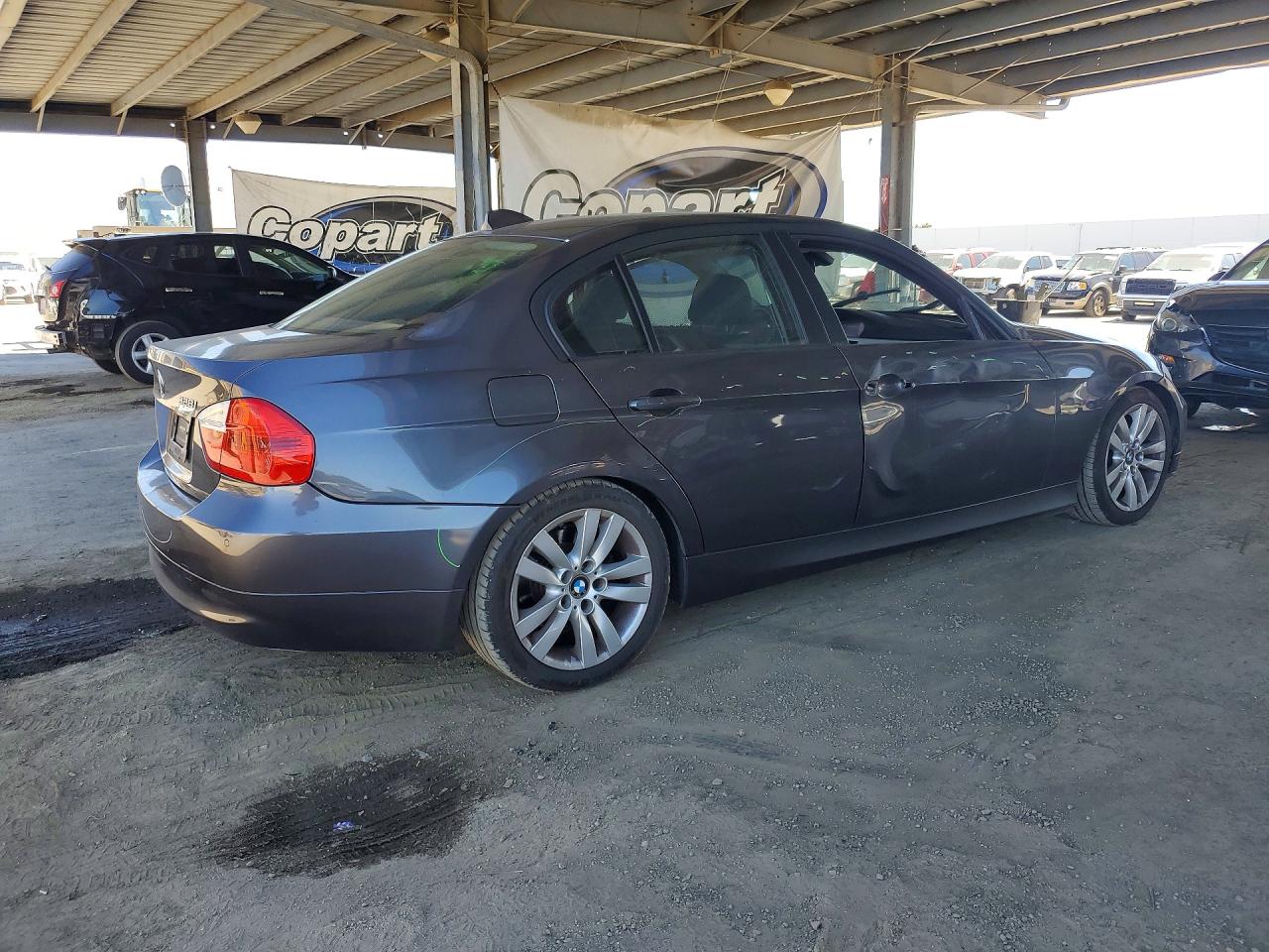 2008 Bmw 328 I Sulev Gray vin: WBAVC53558FZ89730