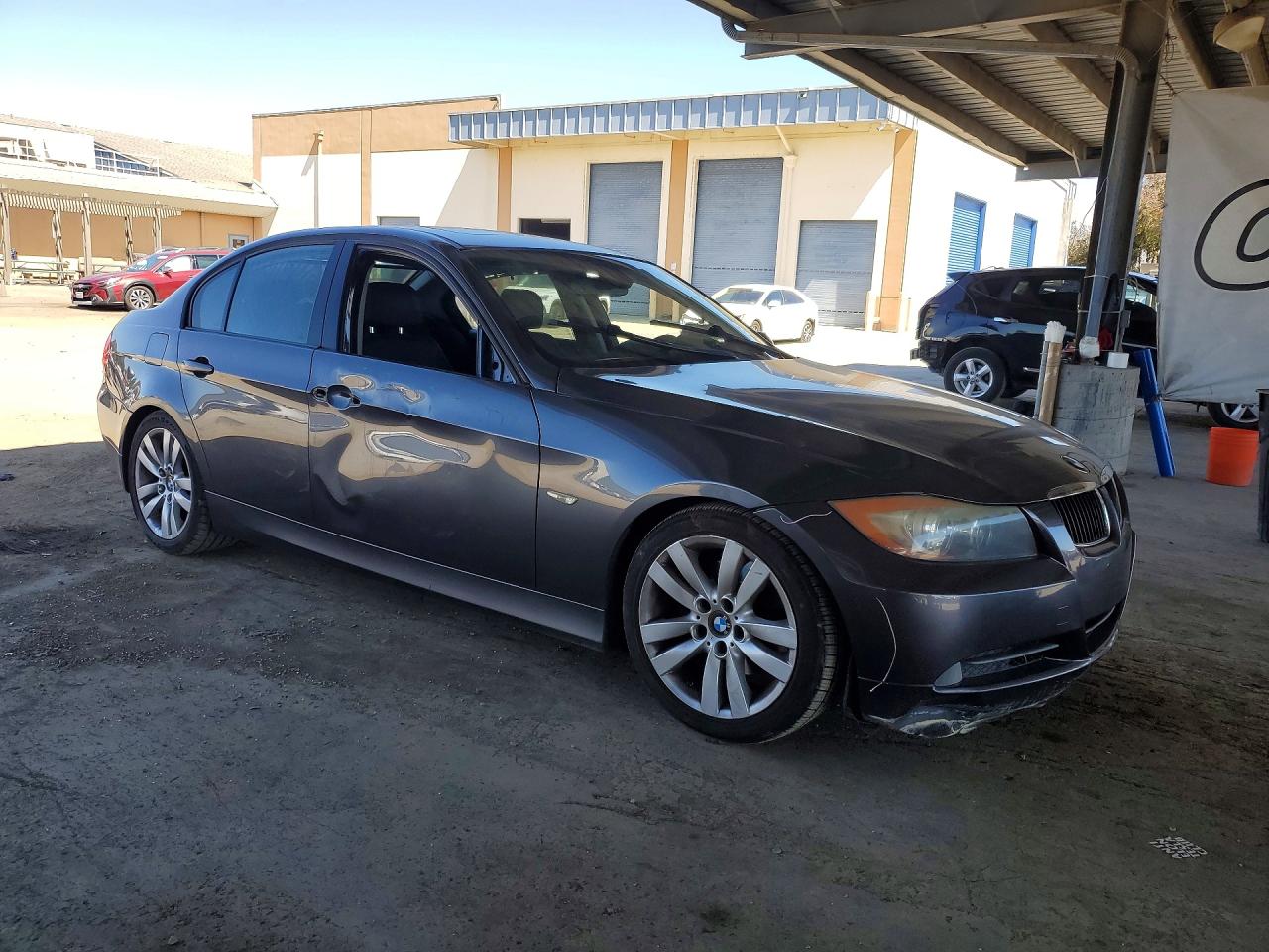 2008 Bmw 328 I Sulev Gray vin: WBAVC53558FZ89730