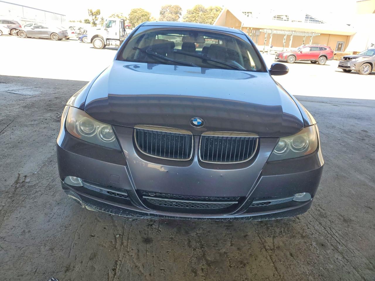2008 Bmw 328 I Sulev Gray vin: WBAVC53558FZ89730